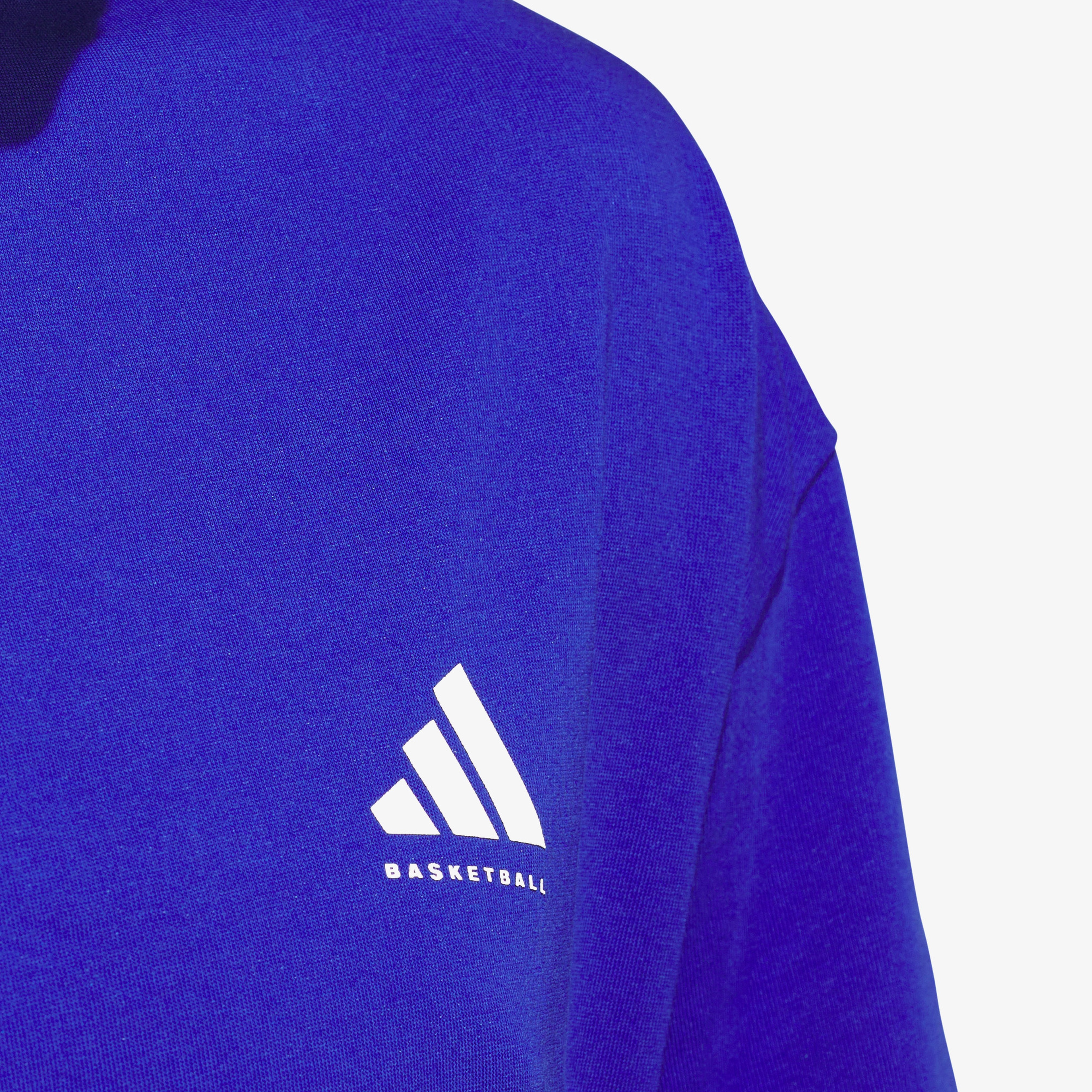 adidas Basketball Graphic Erkek Mavi T-Shirt