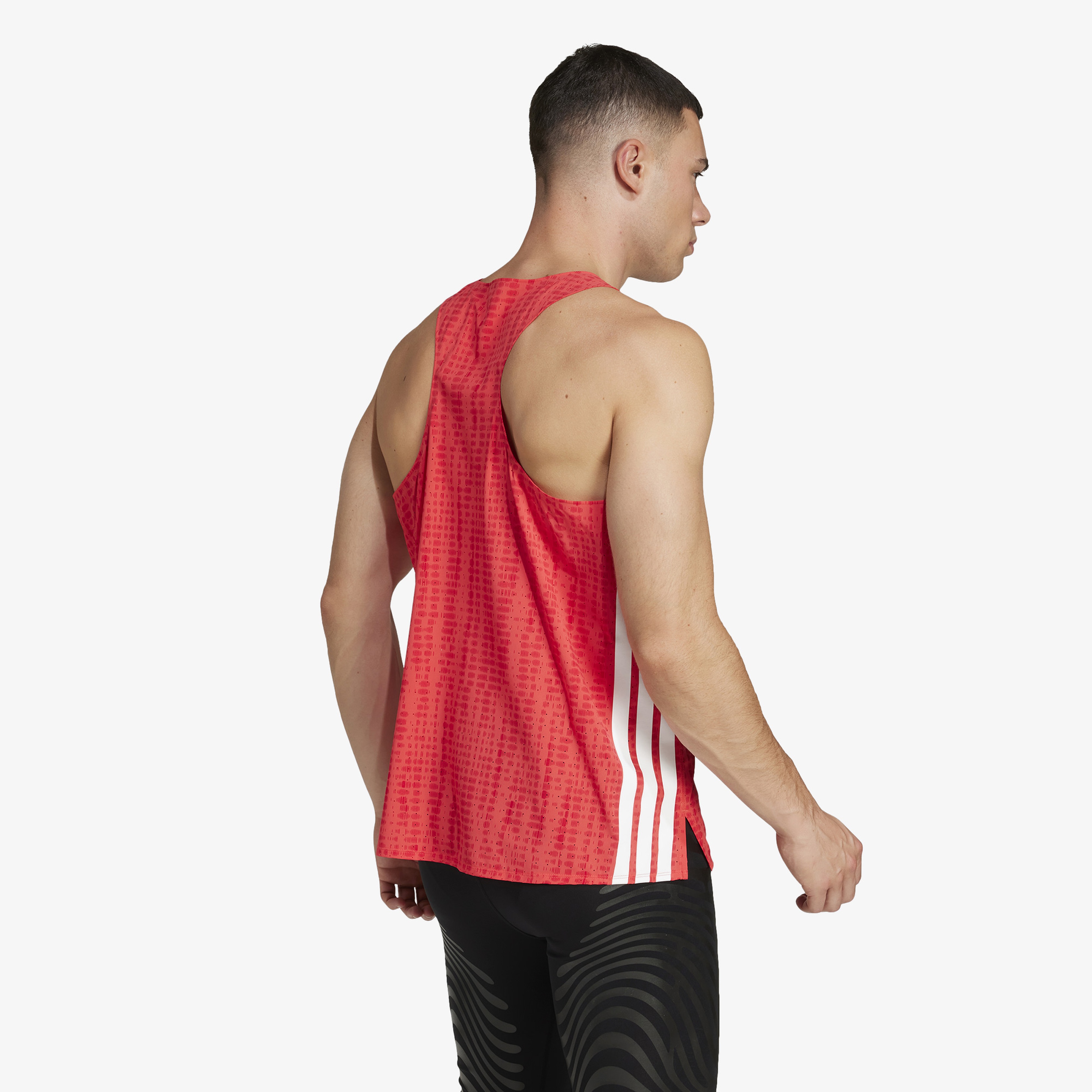 adidas Adizero Running Erkek Kırmızı Koşu Atlet