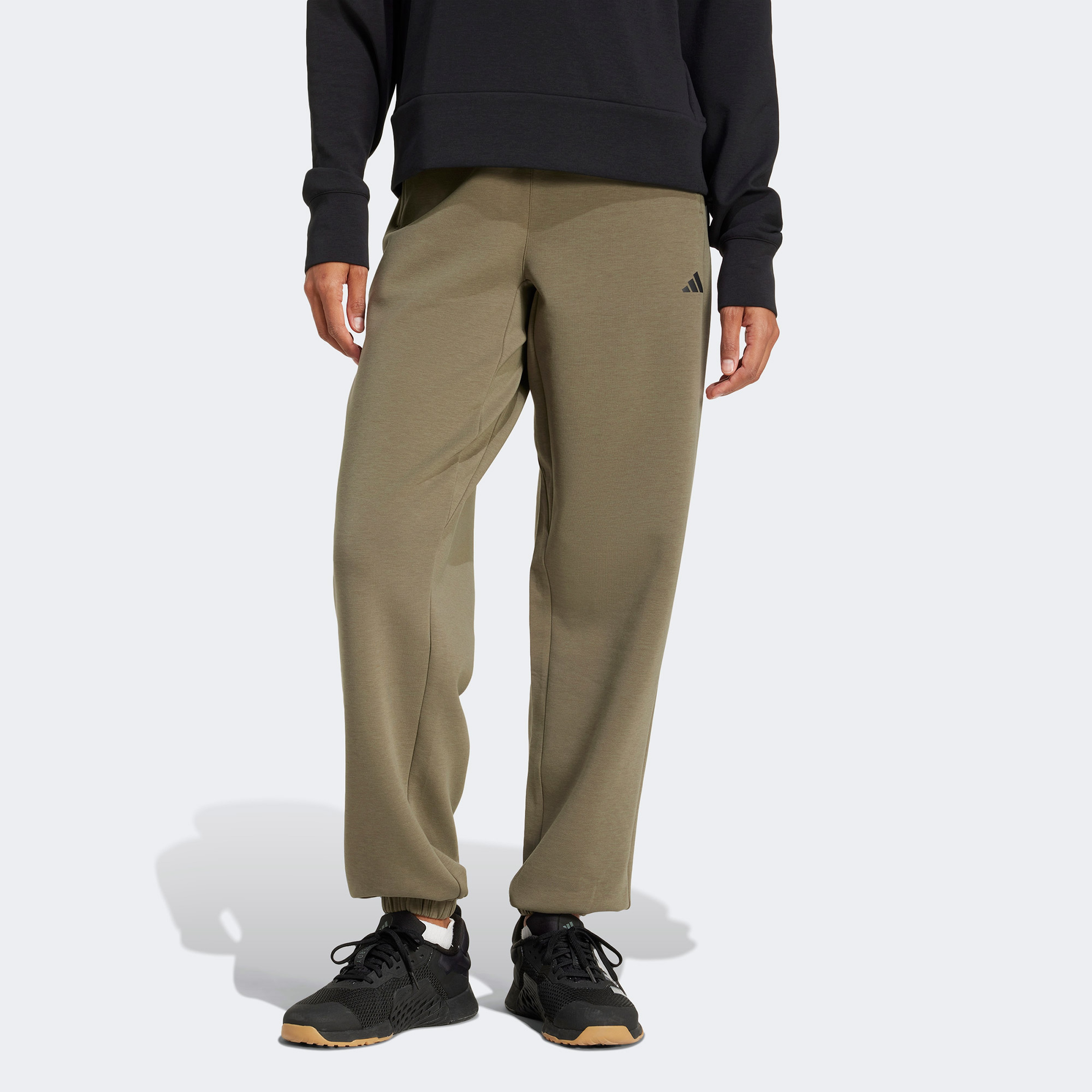 adidas Designed For Warm Up Kadın Yeşil Eşofman Altı