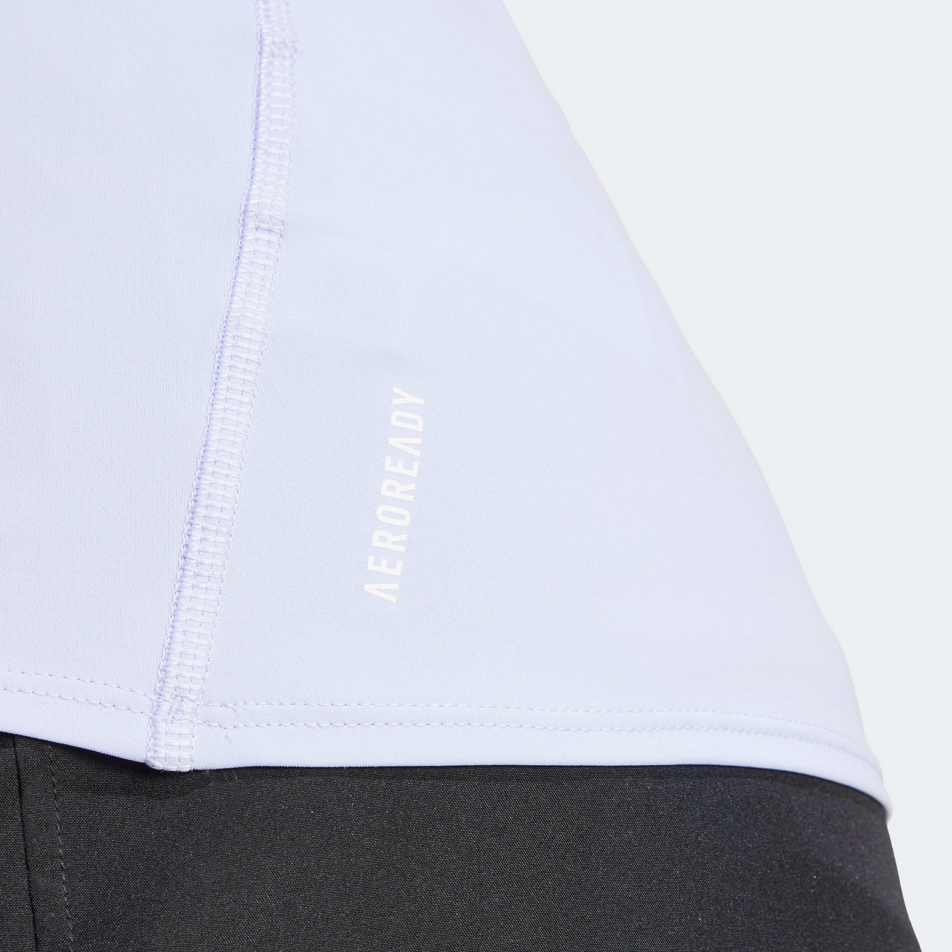 adidas Adizero Essentials Kadın Mor Koşu T-Shirtü