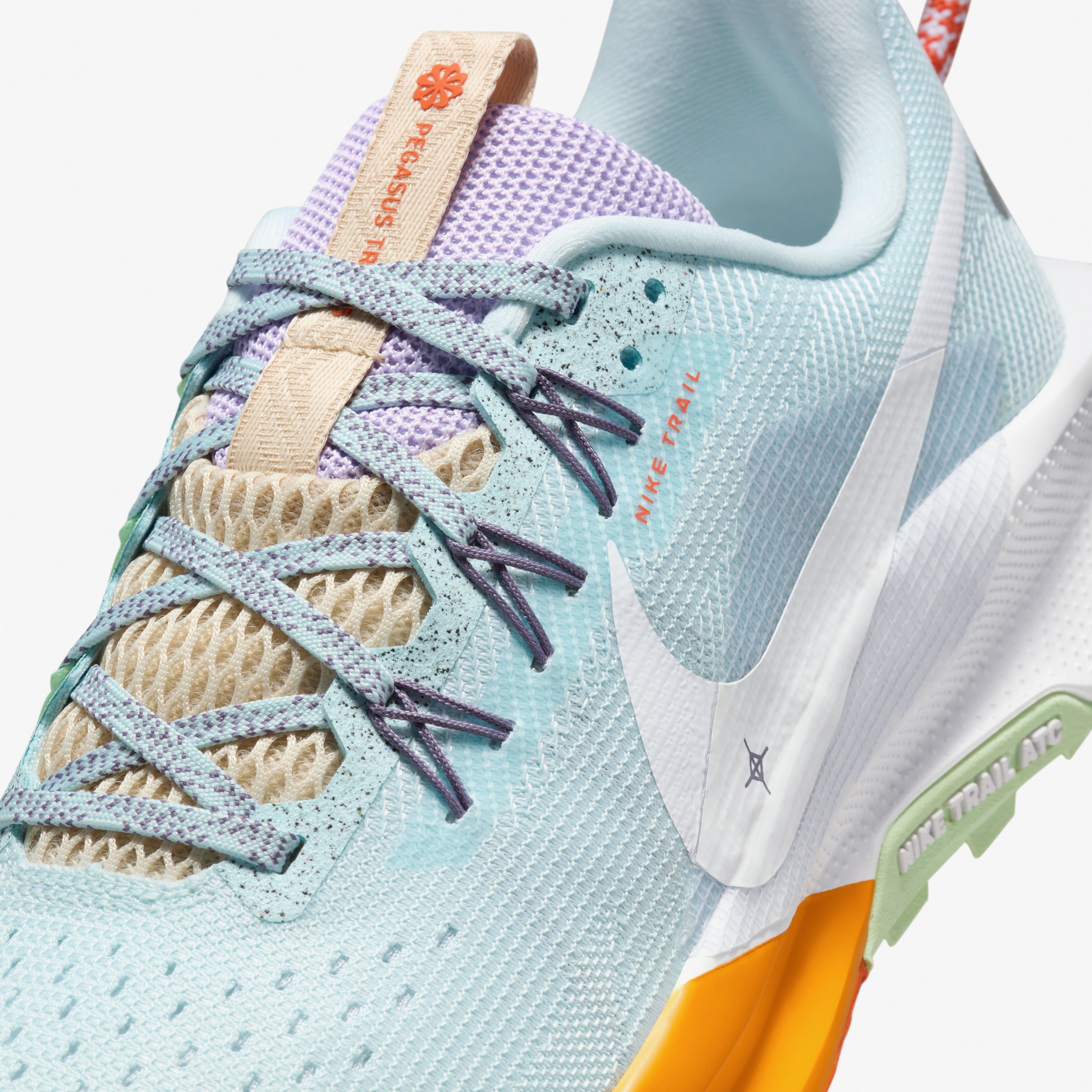 Nike React Pegasus Trail 5 Kadın Mavi Koşu Ayakkabısı