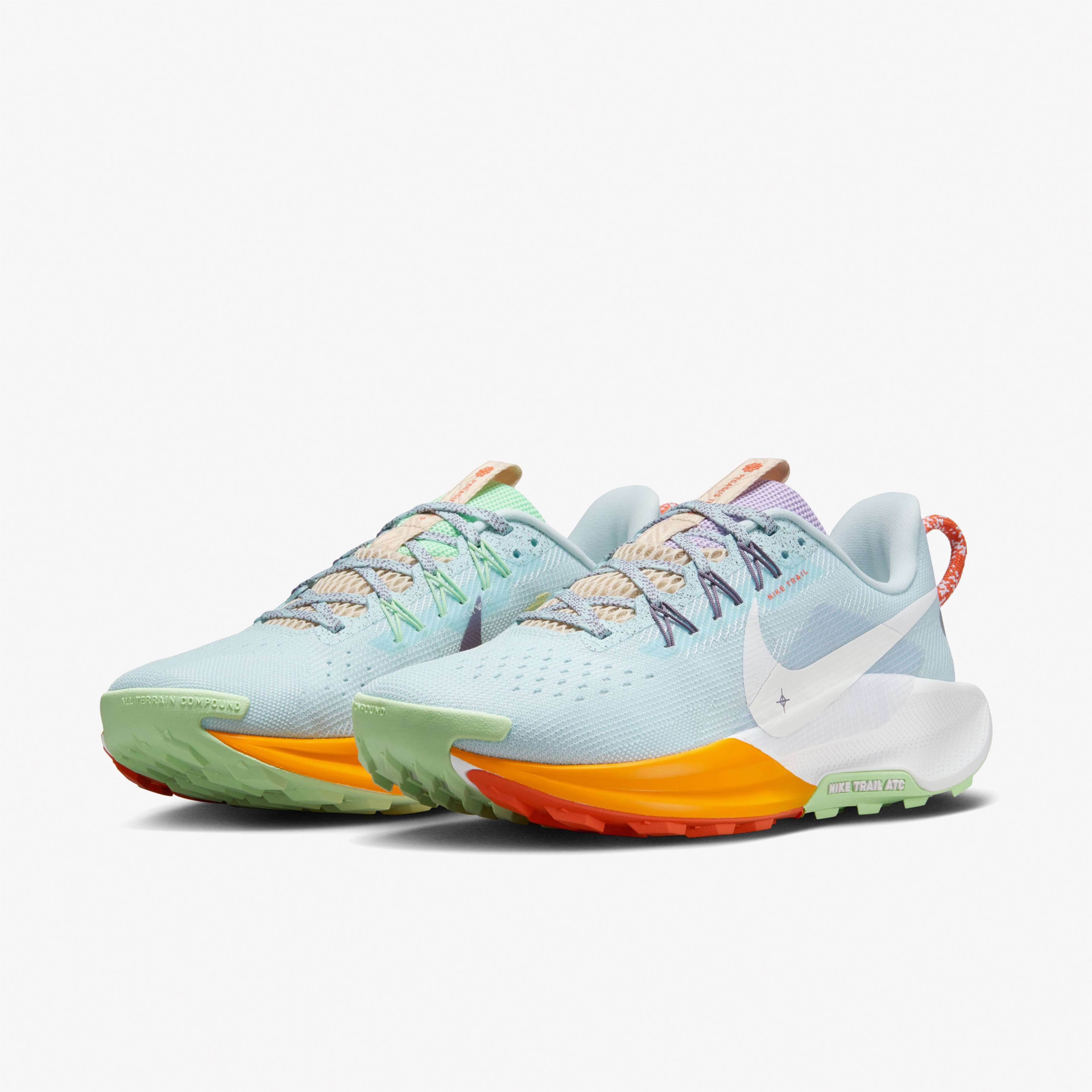 Nike React Pegasus Trail 5 Kadın Mavi Koşu Ayakkabısı