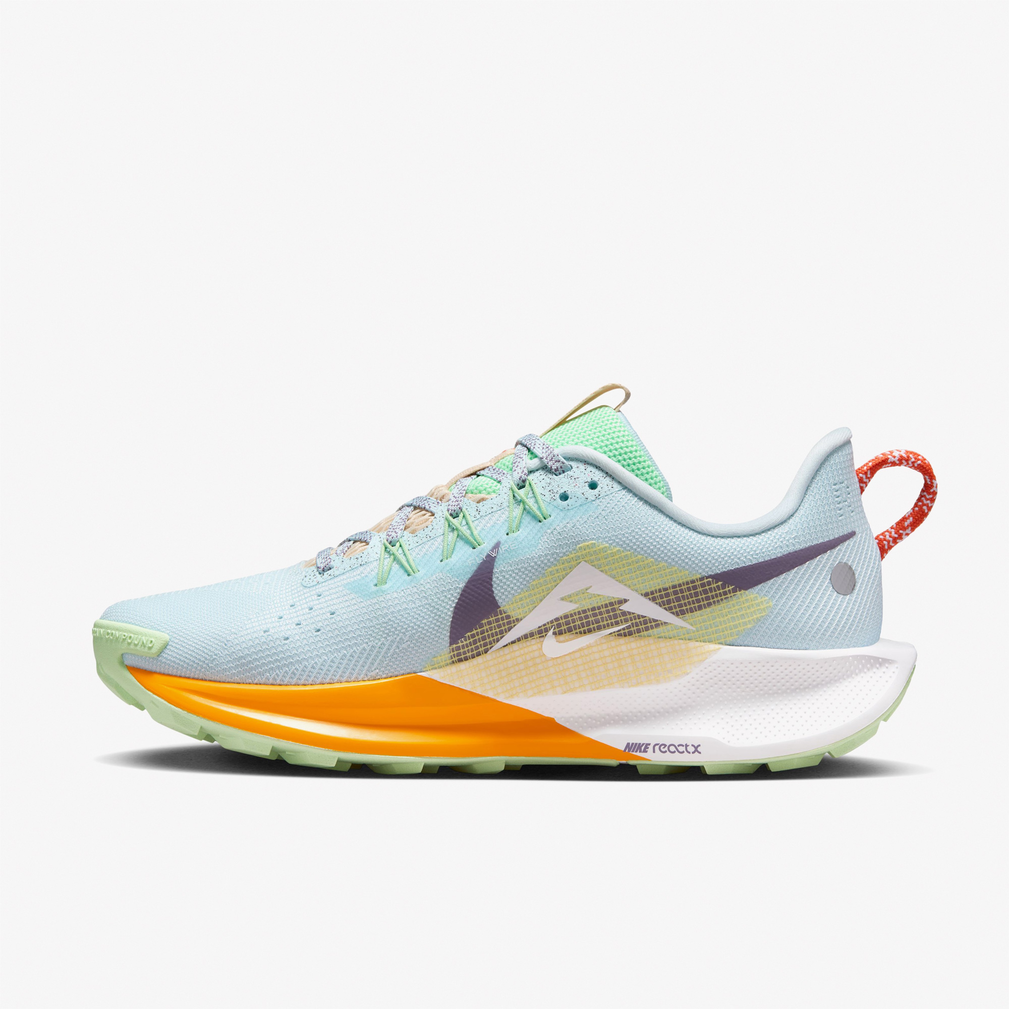 Nike React Pegasus Trail 5 Kadın Mavi Koşu Ayakkabısı