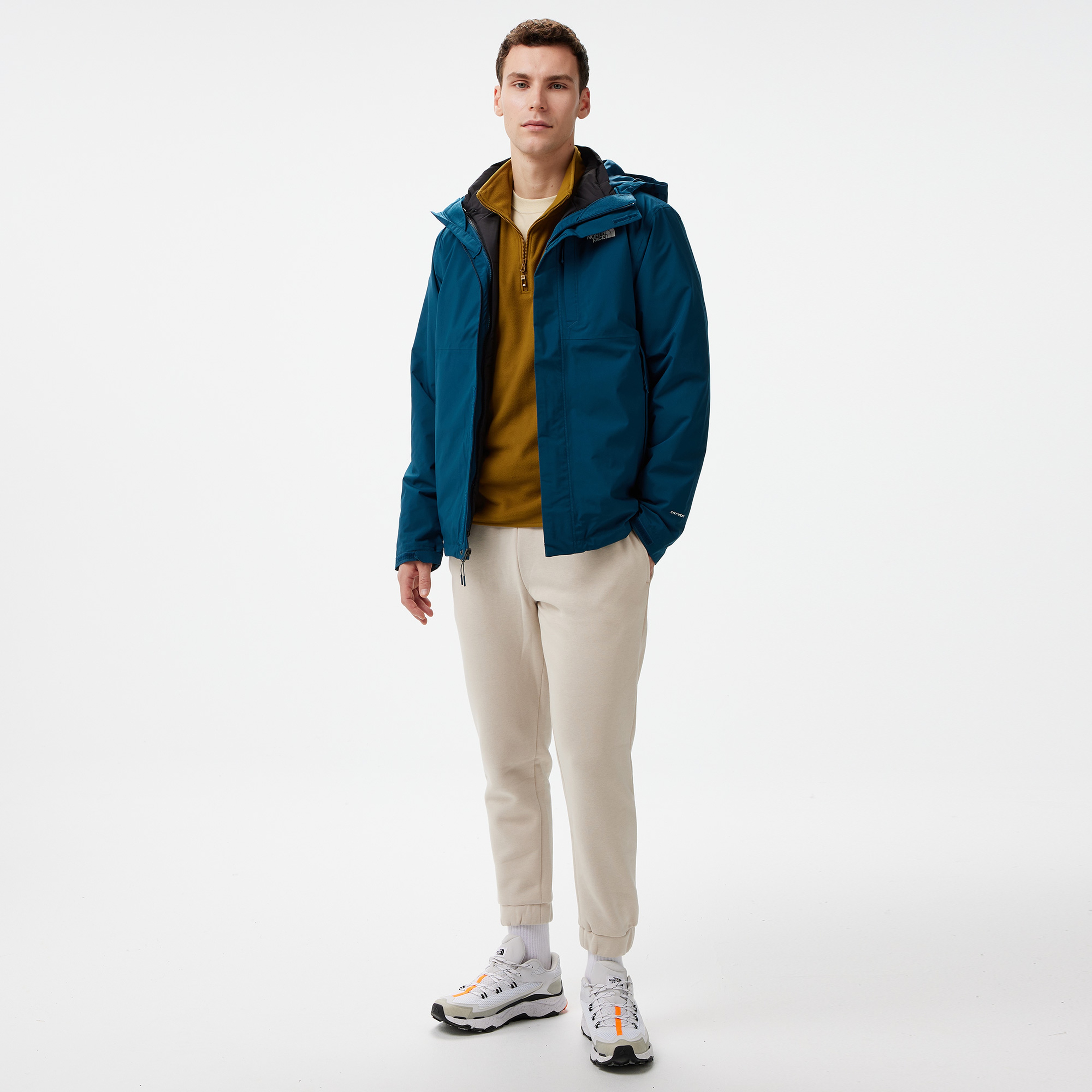 The North Face Carto Triclimate Erkek Mavi Outdoor Mont