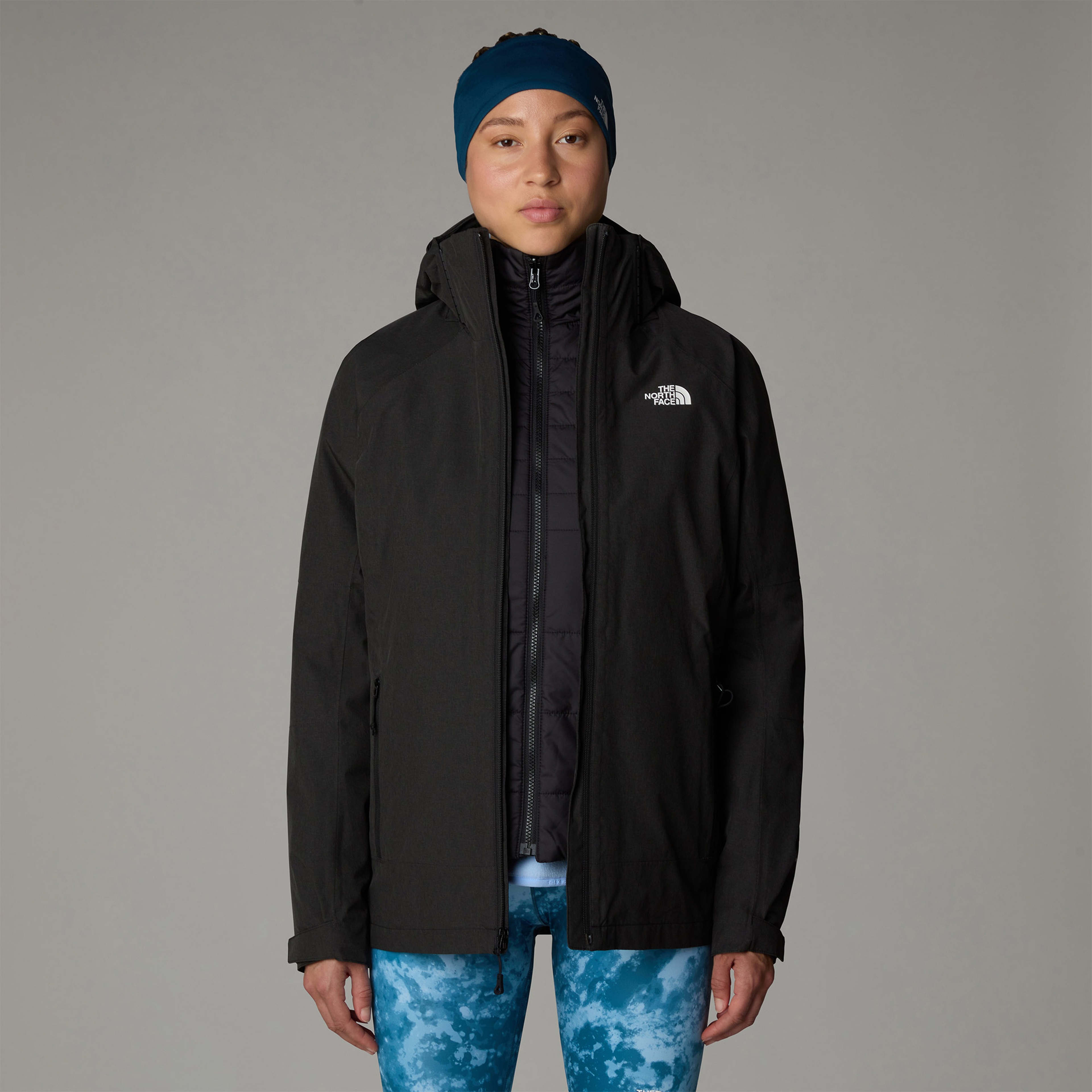 The North Face Inlux Triclimate Kadın Siyah Outdoor Mont
