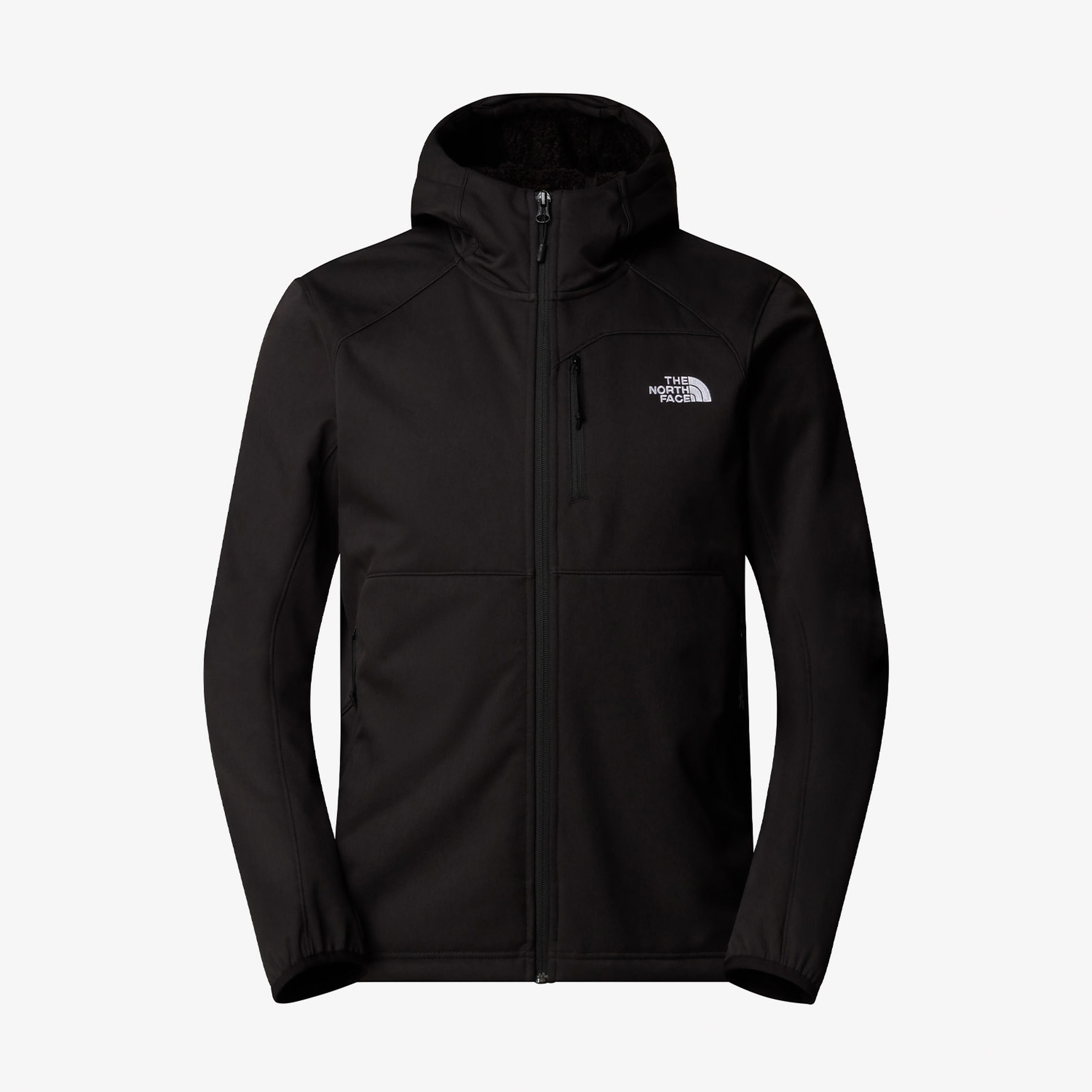 The North Face Quest Hooded Softshell Erkek Siyah Outdoor Kapüşonlu Mont