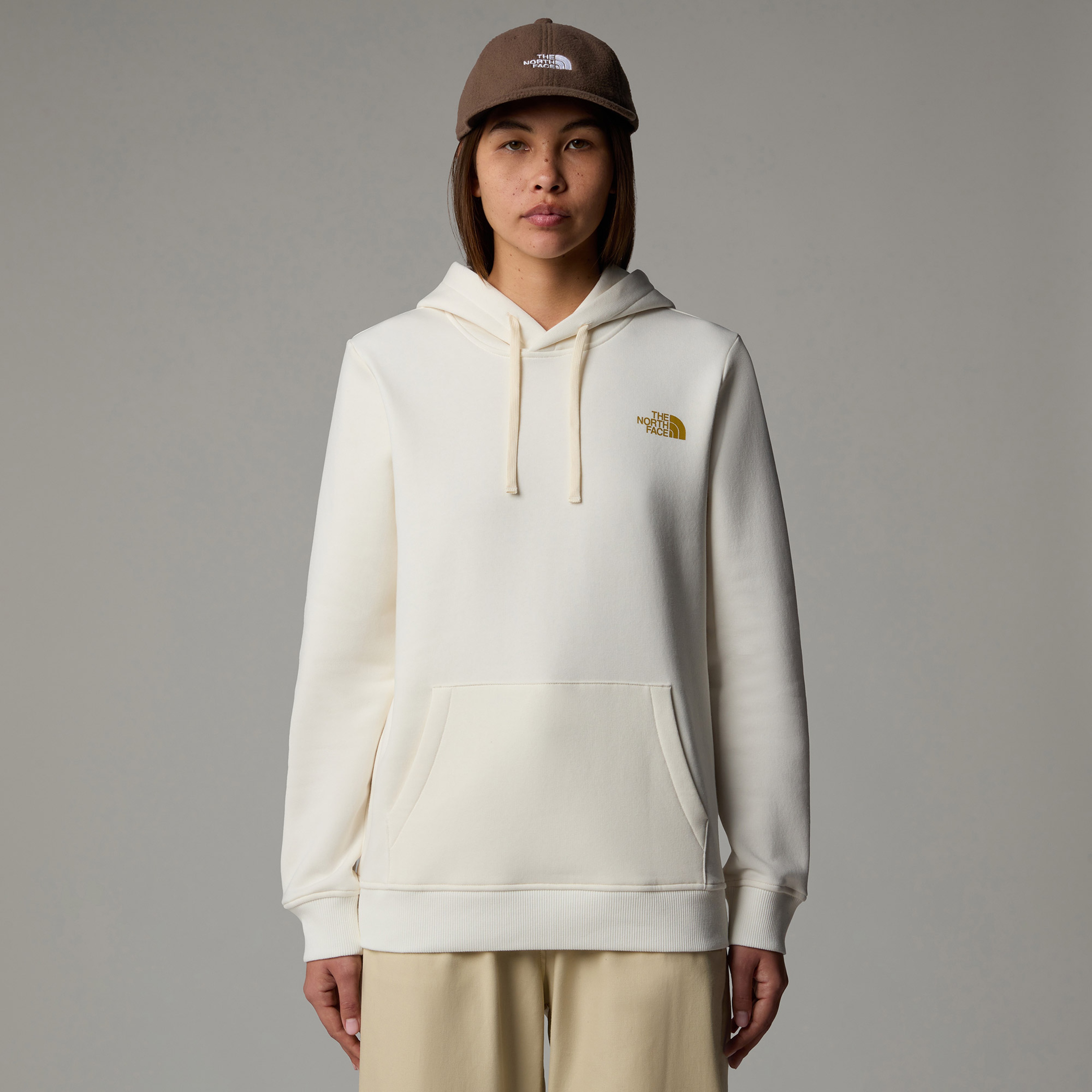 The North Face Light Drew Peak Kadın Bej Günlük Sweatshirt