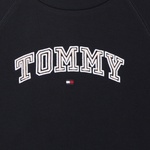 Tommy Hilfiger Varsity Embroidered Çocuk Lacivert Sweatshirt