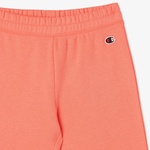 Champion Slim Fleece Jogger Çocuk Turuncu Eşofman Altı