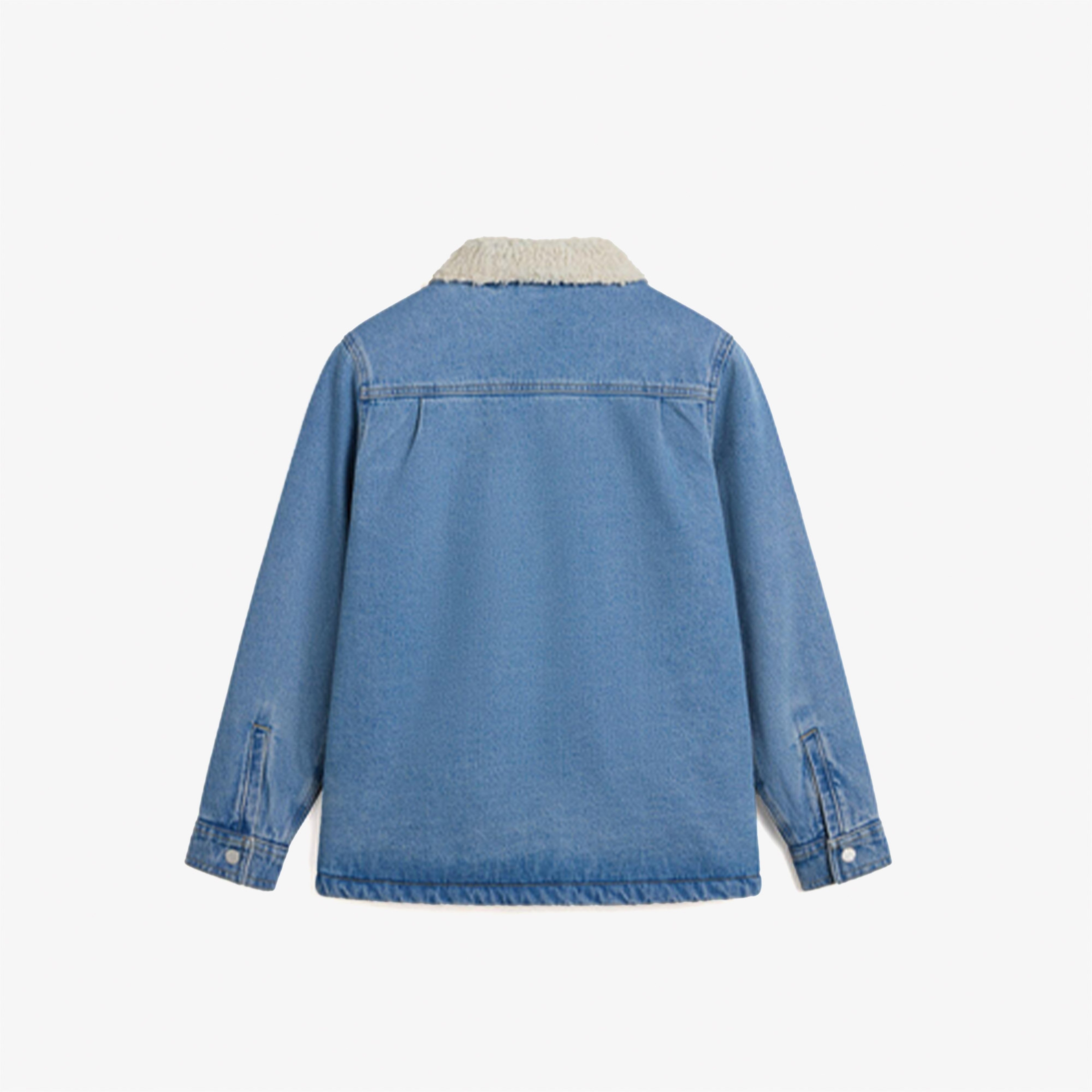 Vans By Drill Chore Denim Sherpa Çocuk Mavi Ceket