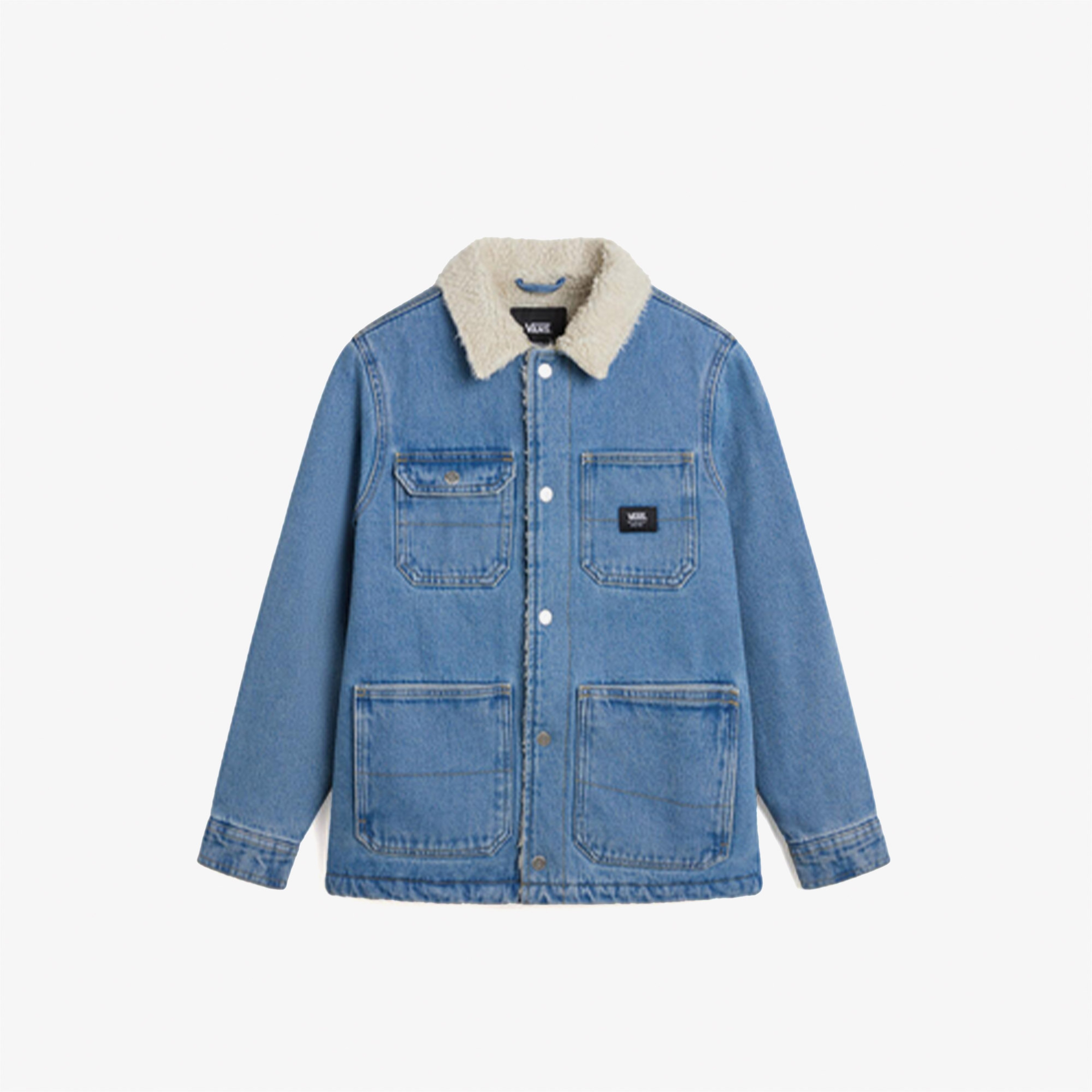 Vans By Drill Chore Denim Sherpa Çocuk Mavi Ceket