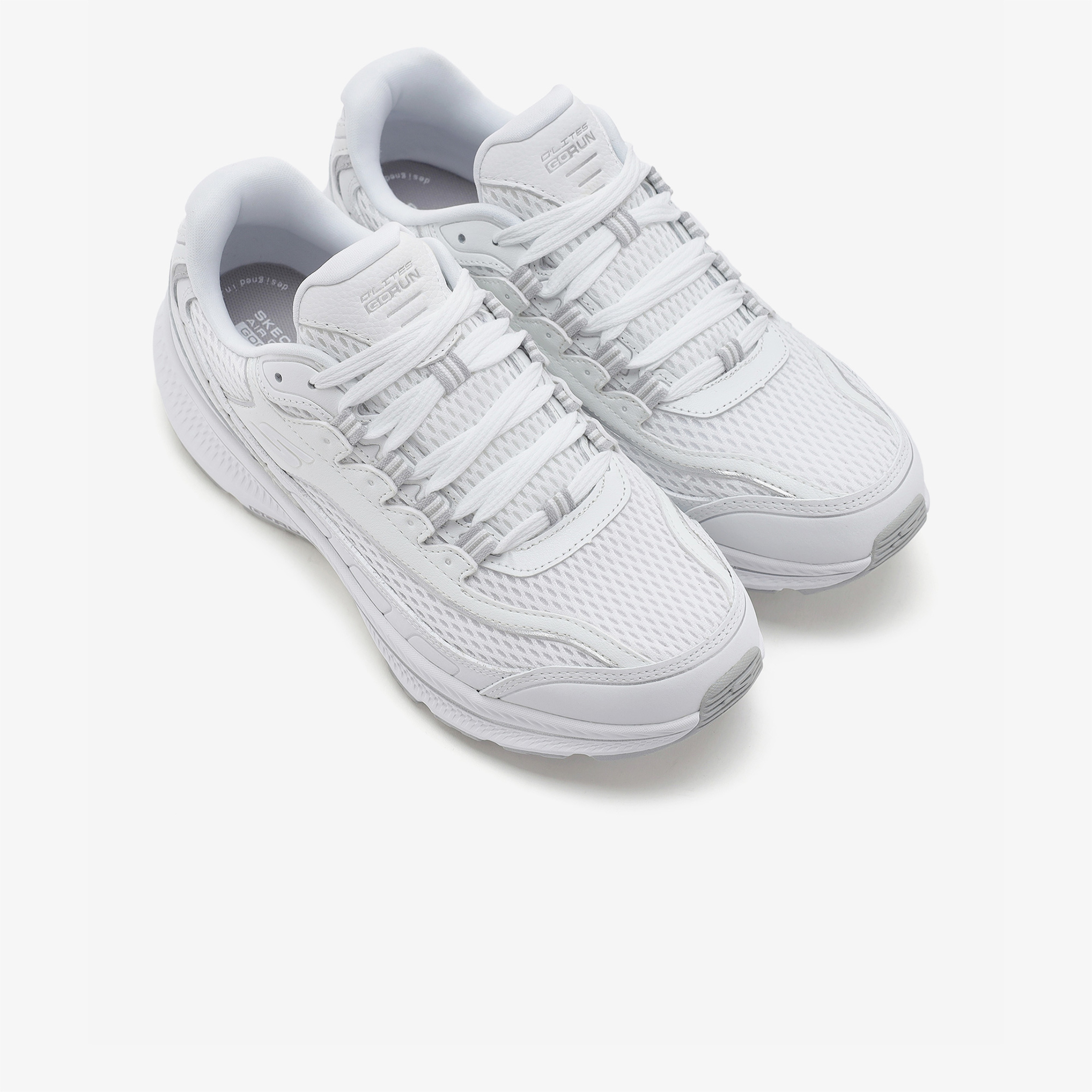 Skechers Go Run Consistent 2.0 Strava Kadın Beyaz Koşu Ayakkabısı