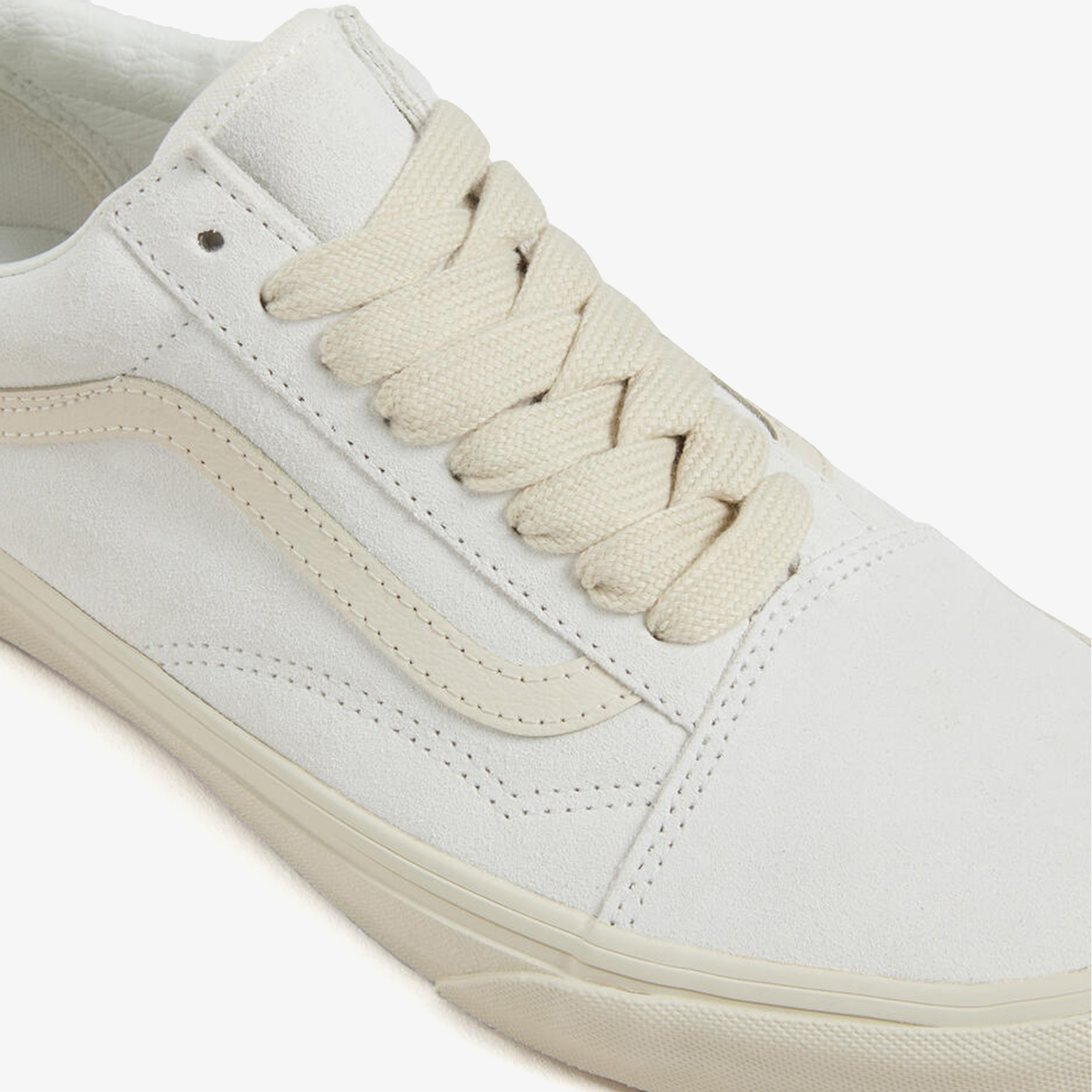 Vans Old Skool Kadın Krem Sneaker