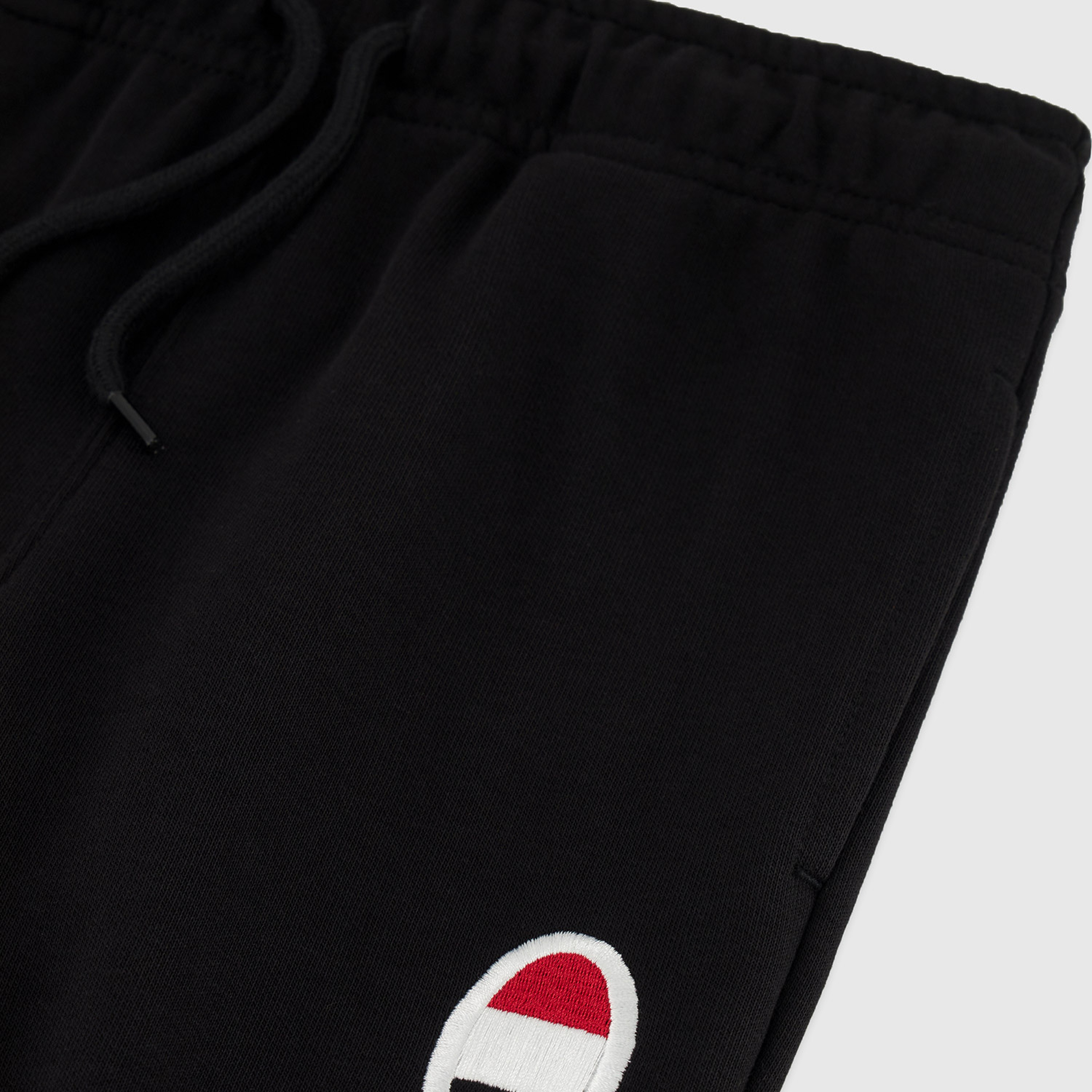 Champion Rib Cuff s Çocuk Siyah Eşofman Altı