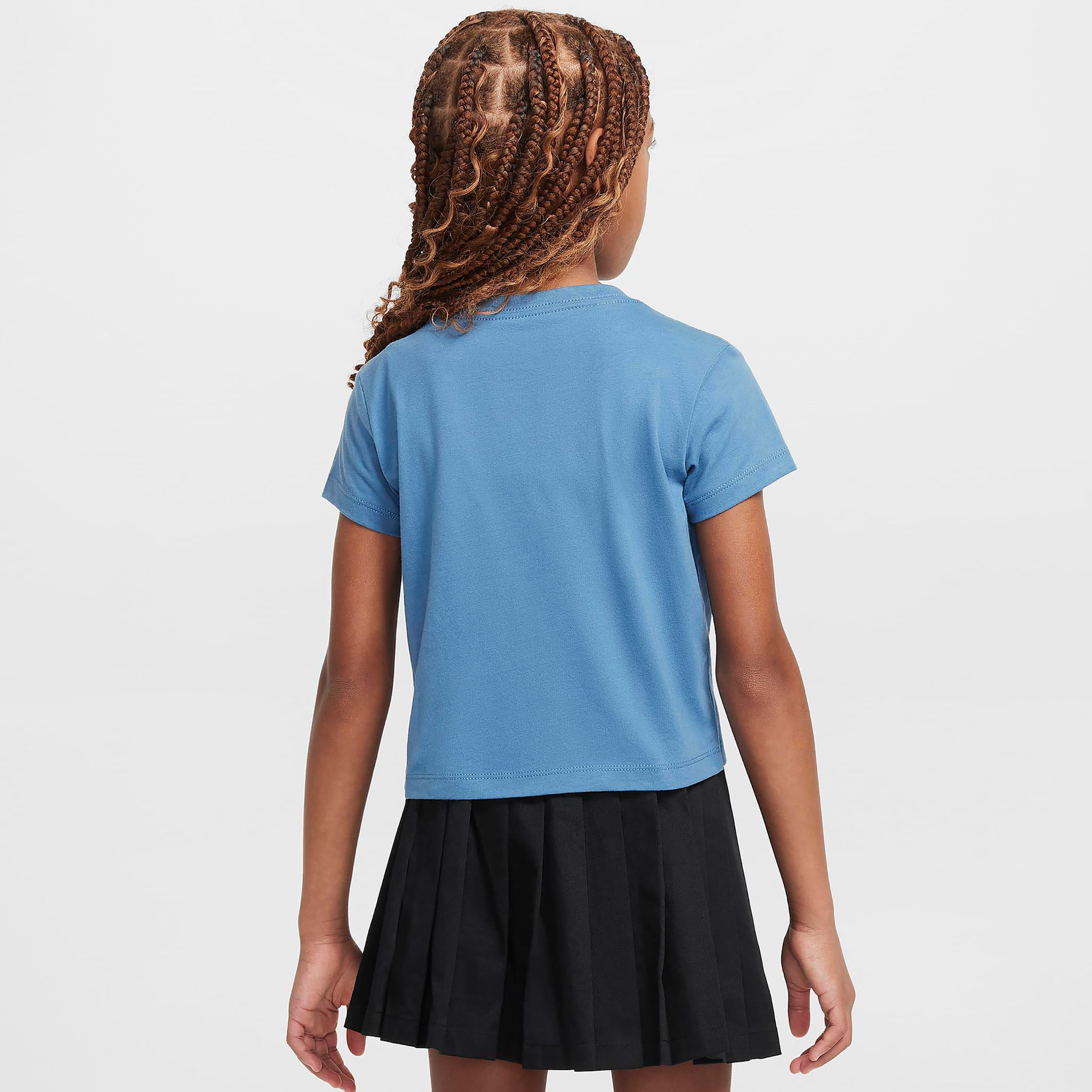 Nike New Impressions Little Heart Graphic Çocuk Mavi T-Shirt