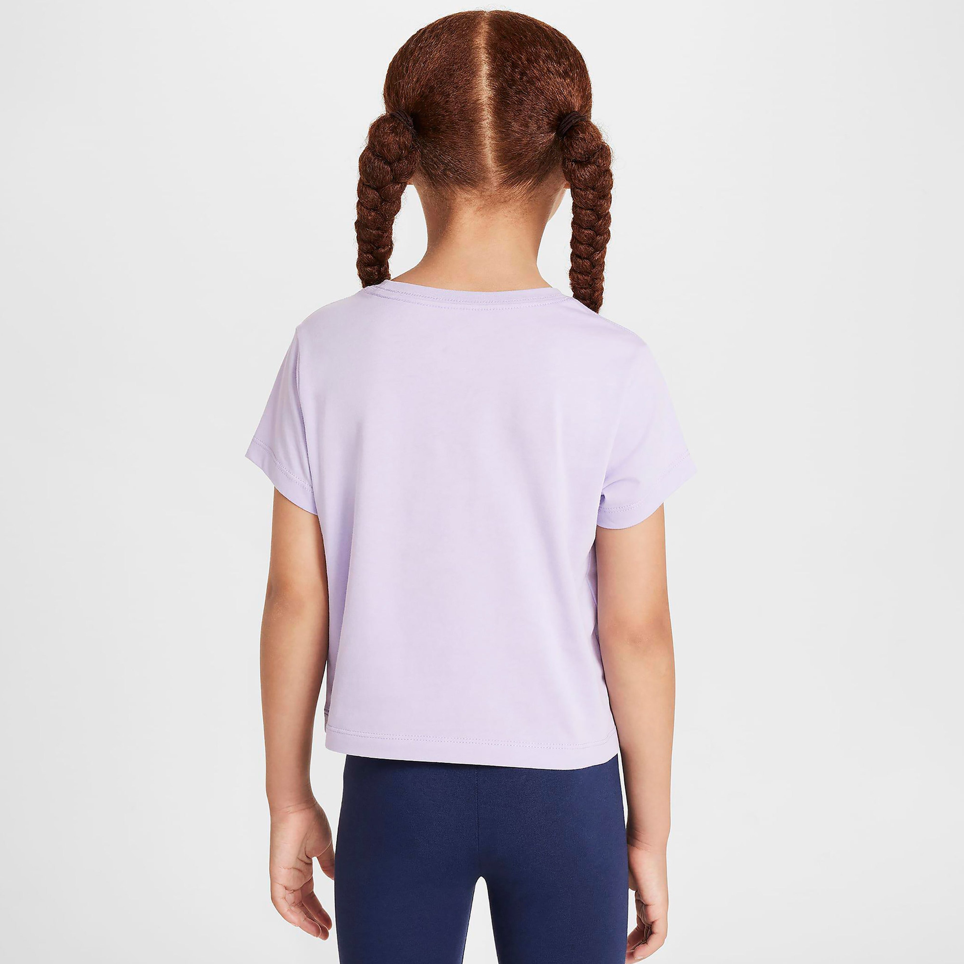 Nike New Impressions Little Heart Graphic Çocuk Mor T-Shirt