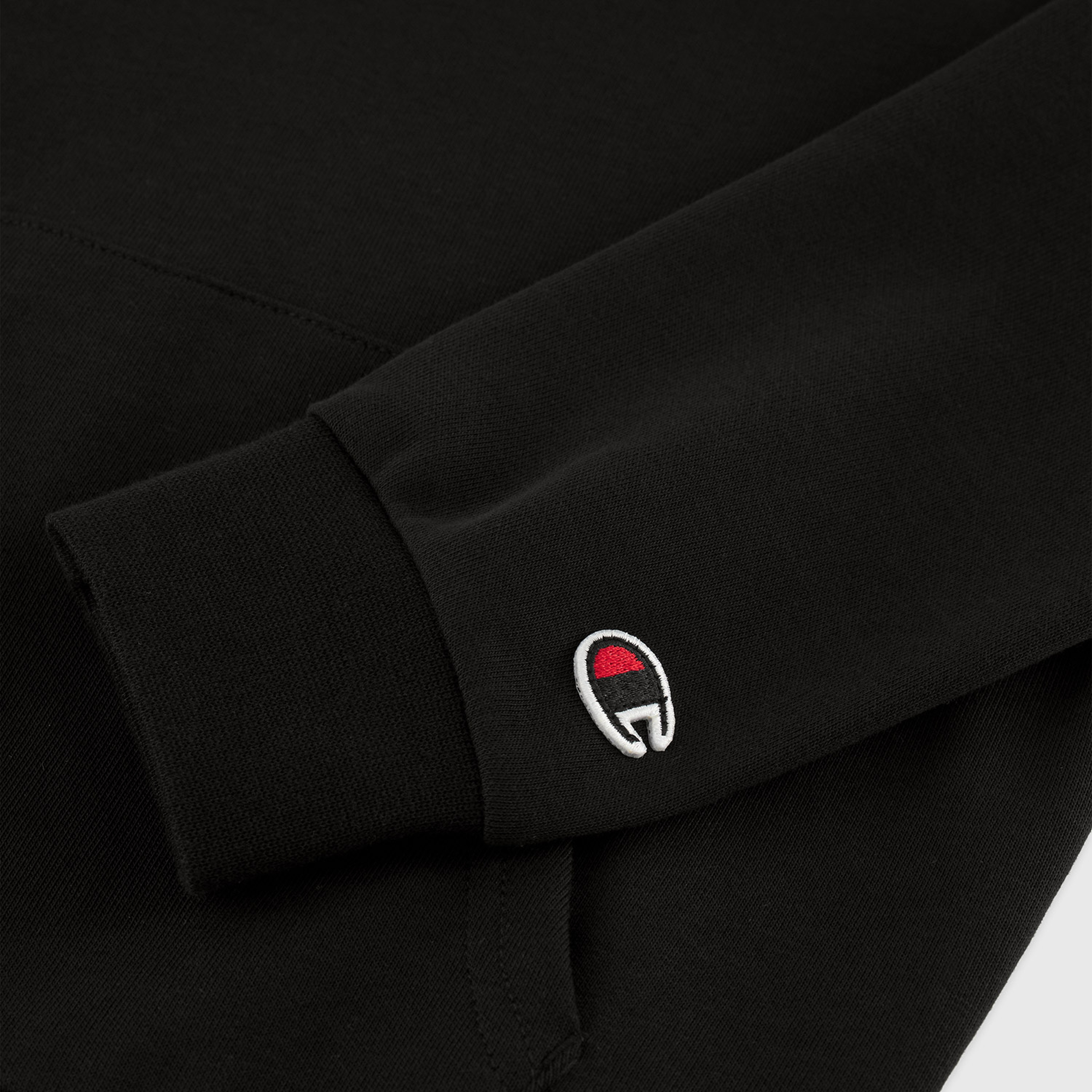 Champion Hooded Çocuk Siyah Hoodie