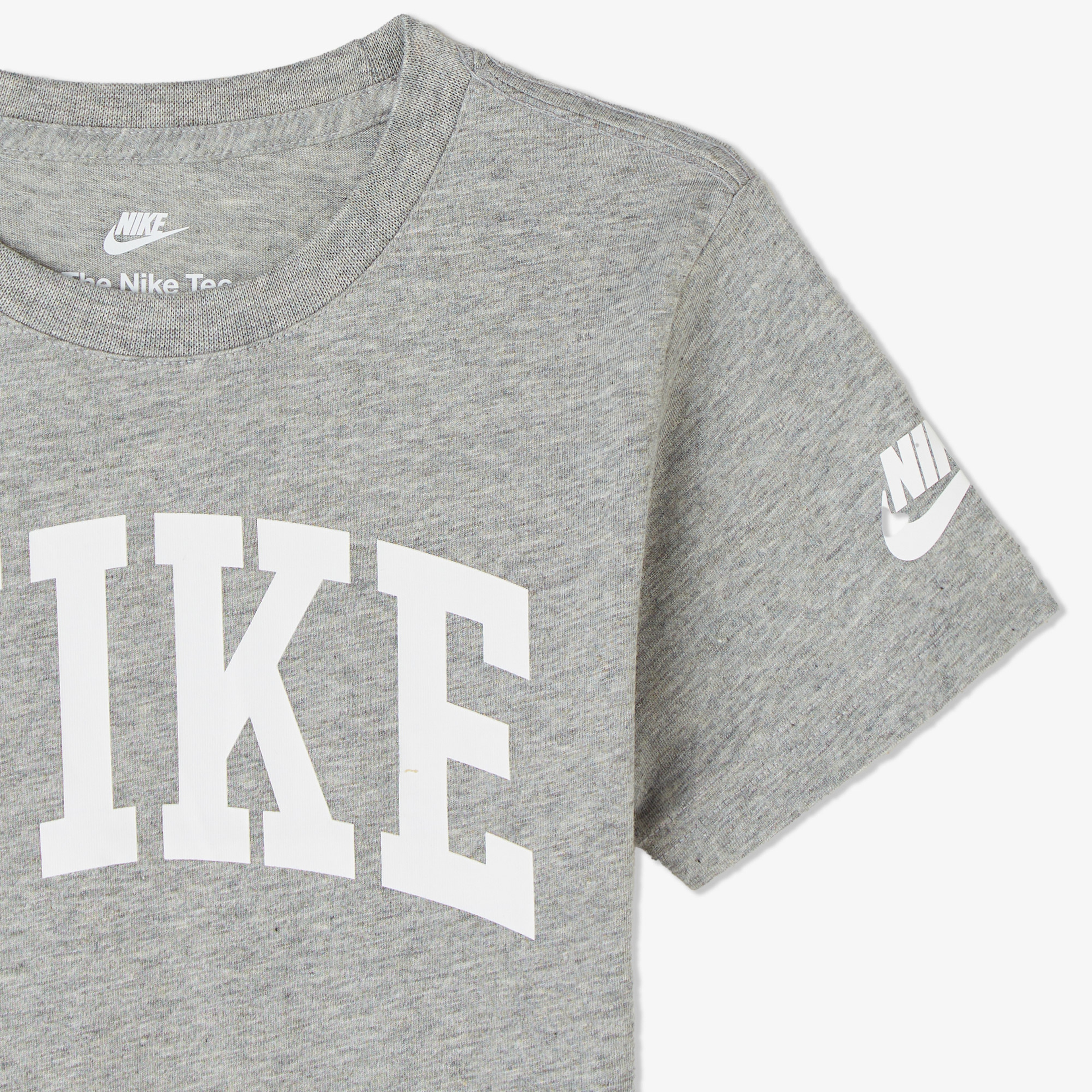 Nike Club Seasonal Short Sleeve Çocuk Gri T-Shirt