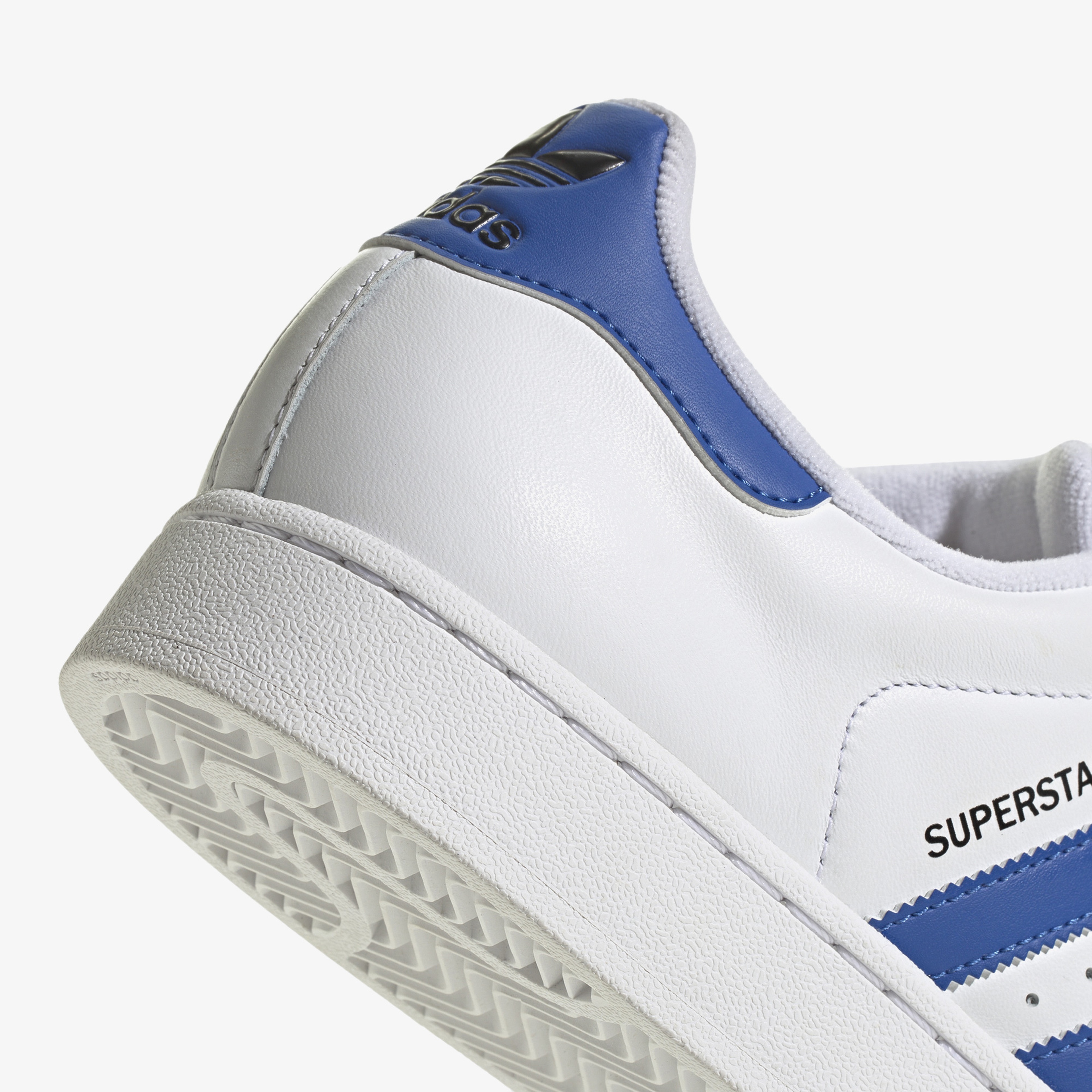 adidas Superstar II Erkek Mavi Detaylı Beyaz Sneaker