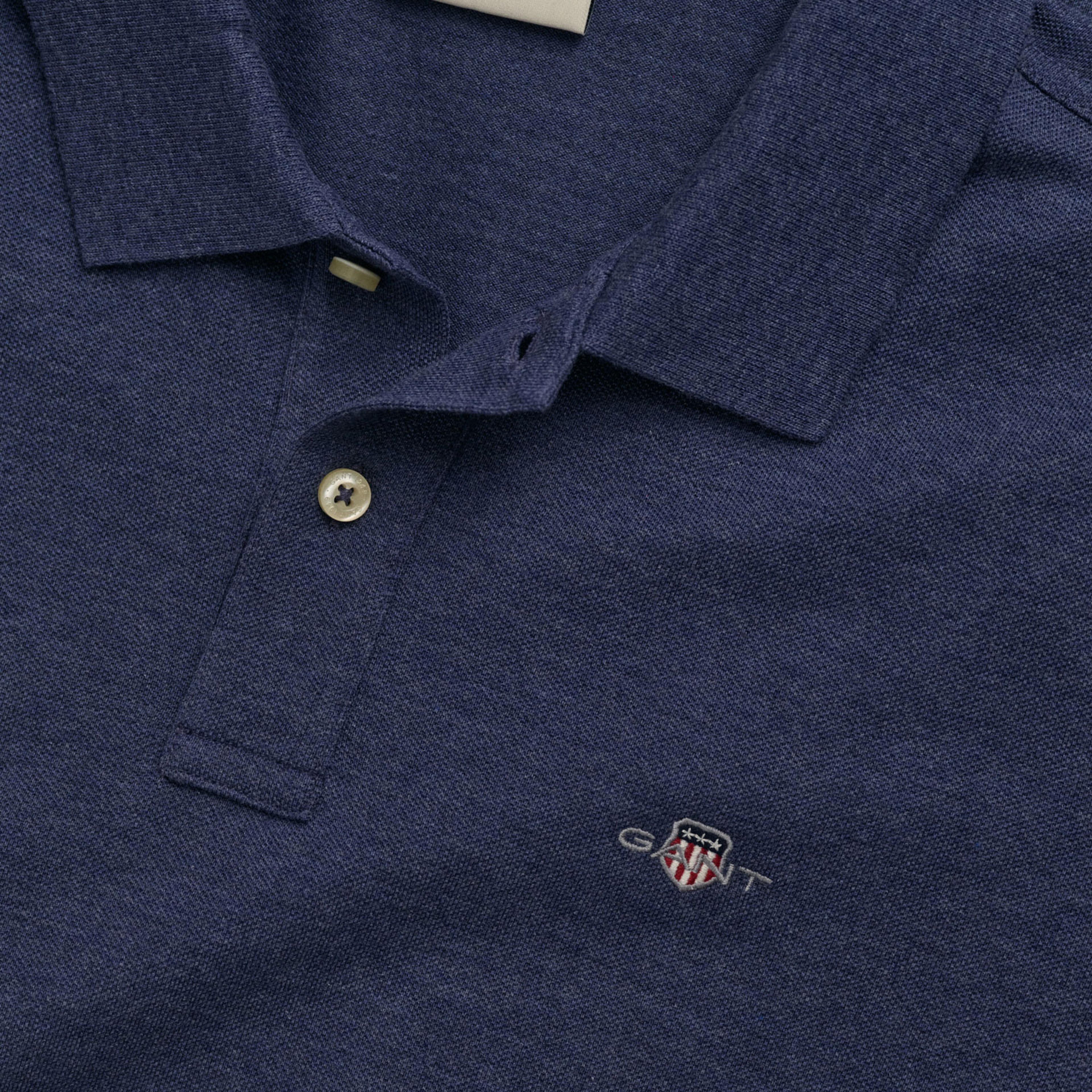GANT Erkek Lacivert Regular Fit Polo