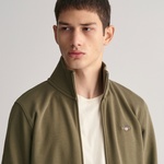 GANT Erkek Yeşil Regular Fit Fermuarlı Sweatshirt