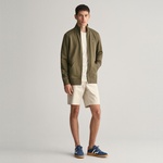 GANT Erkek Yeşil Regular Fit Fermuarlı Sweatshirt