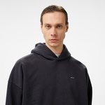 Under Armour icon Hwt Flc Wash Os  Erkek Siyah Hoodie