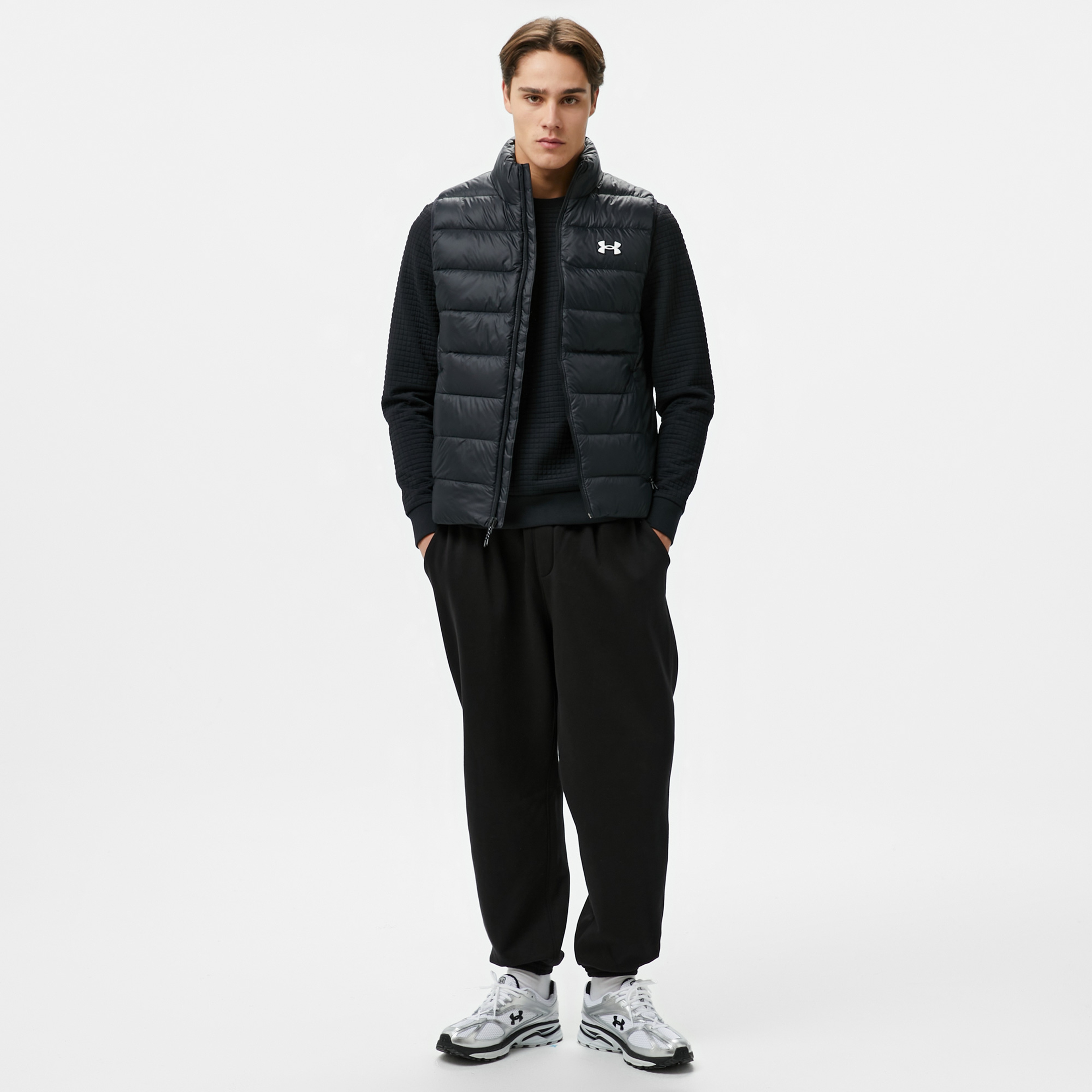 Under Armour Legend Down Vest Erkek Siyah Yelek