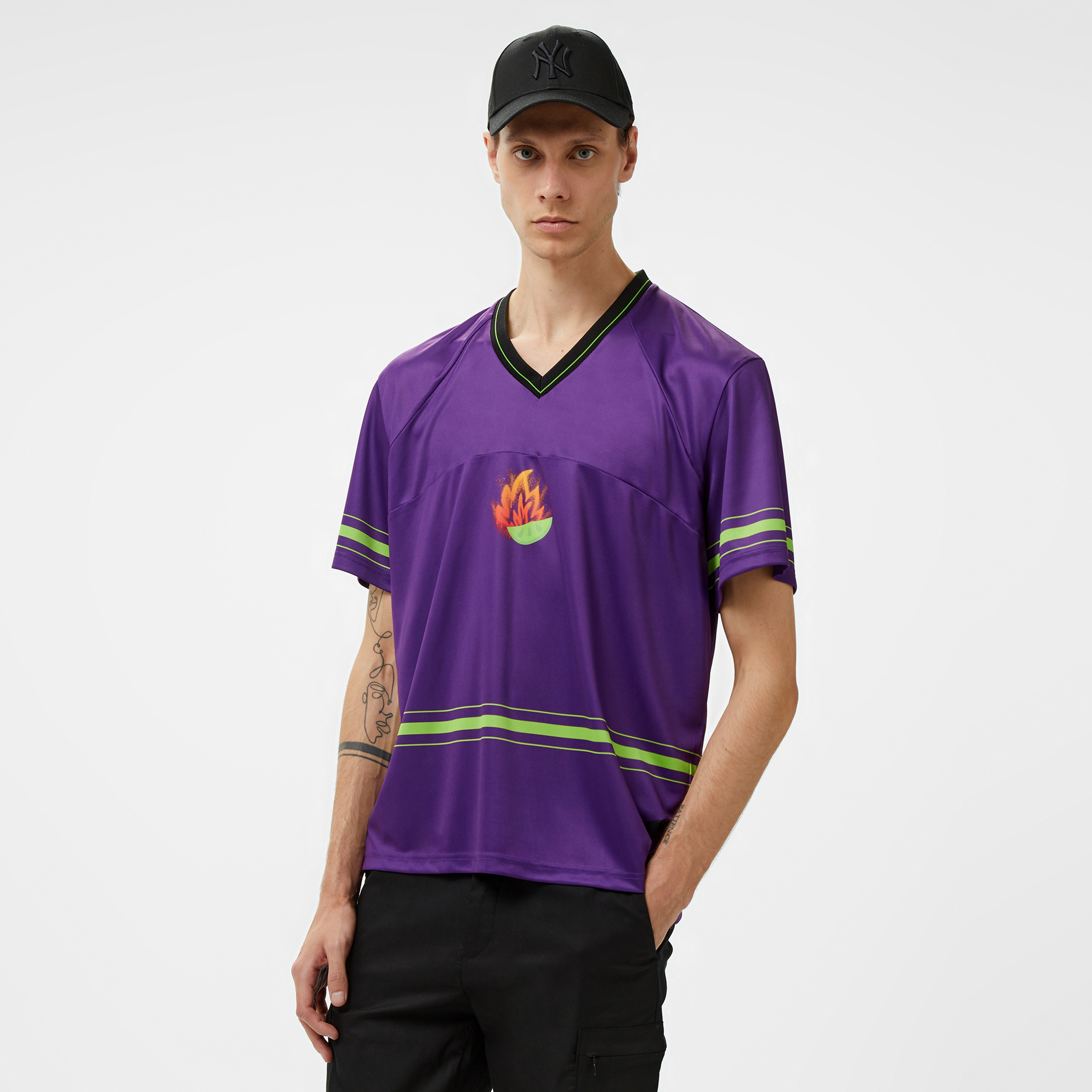 Doritos x House of SuperStep Erkek Renkli T-Shirt