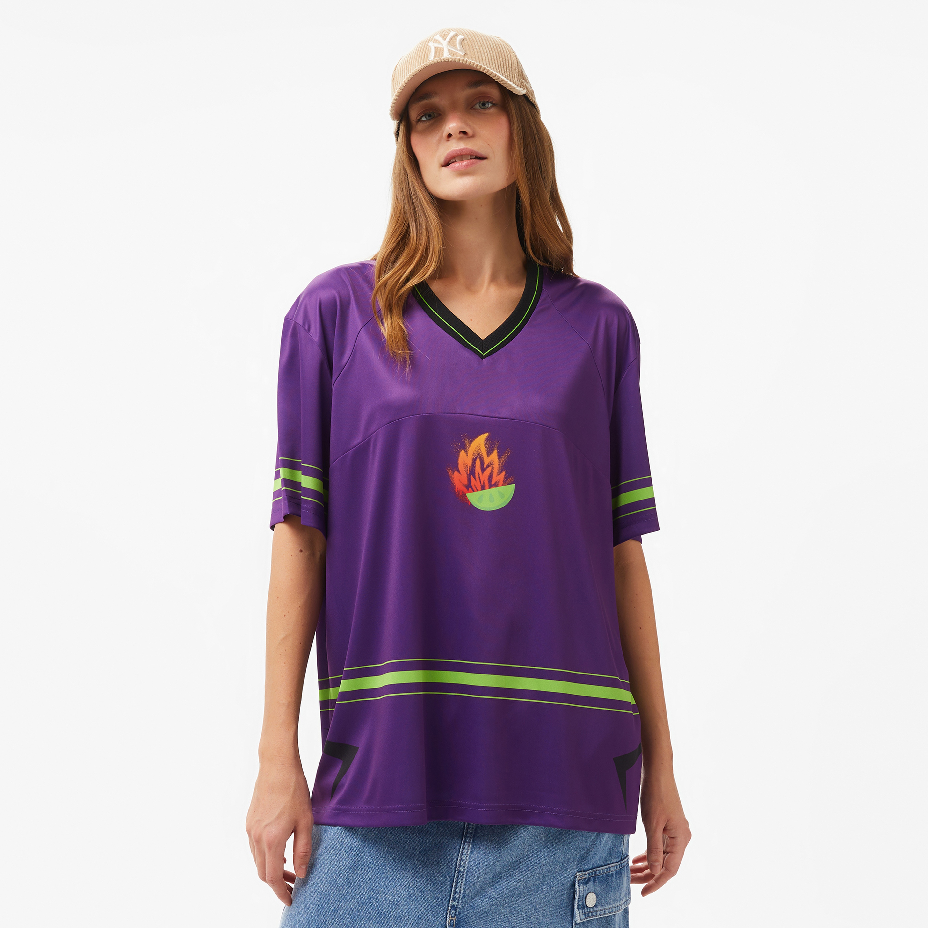 Doritos x House of SuperStep Erkek Renkli T-Shirt