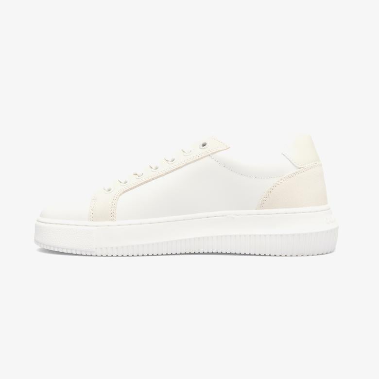 Calvin Klein Jeans Kadın Beyaz Sneaker