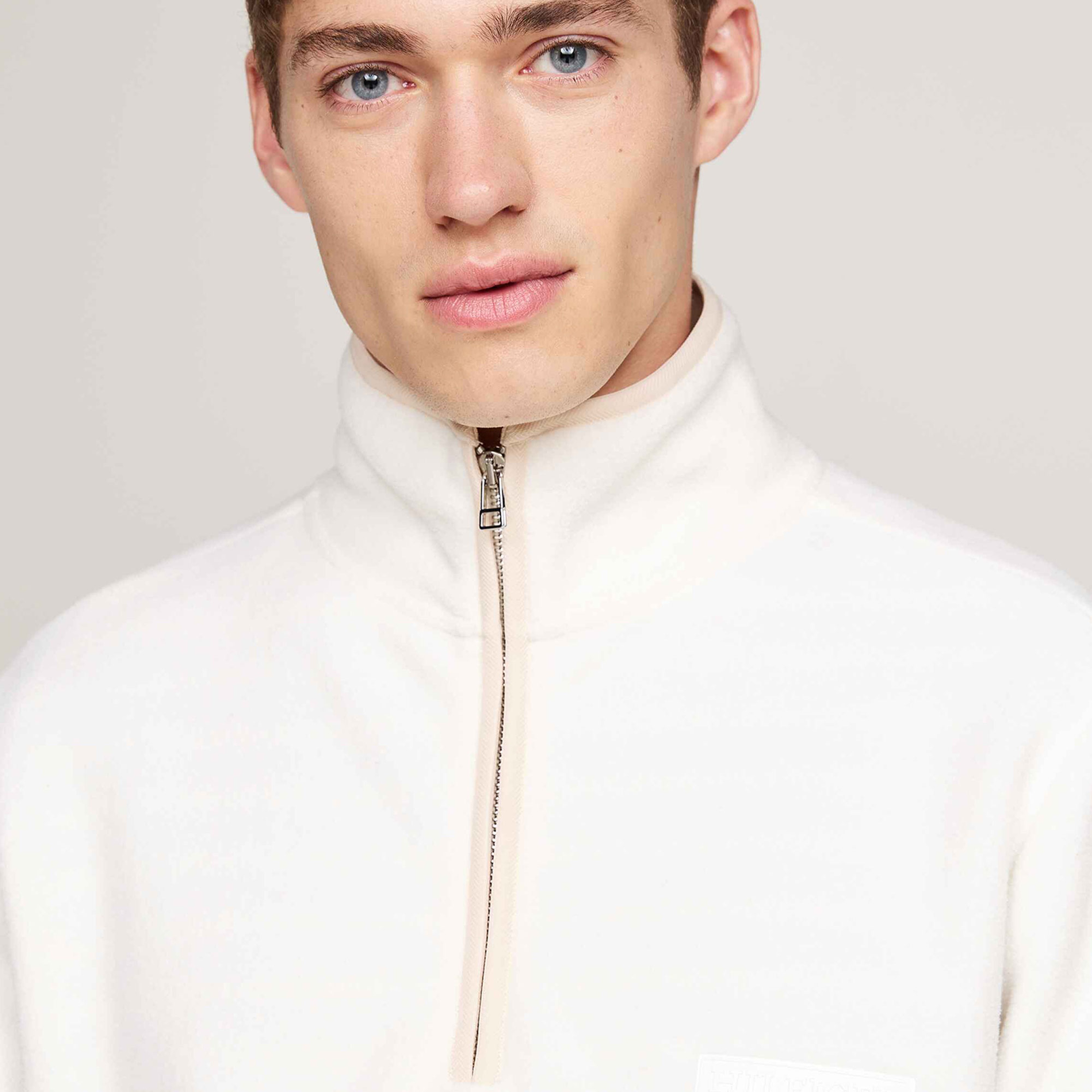 Tommy Hilfiger Erkek Beyaz Sweatshirt