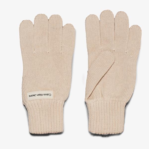 Calvin Klein Jeans Kadın Bej Eldiven