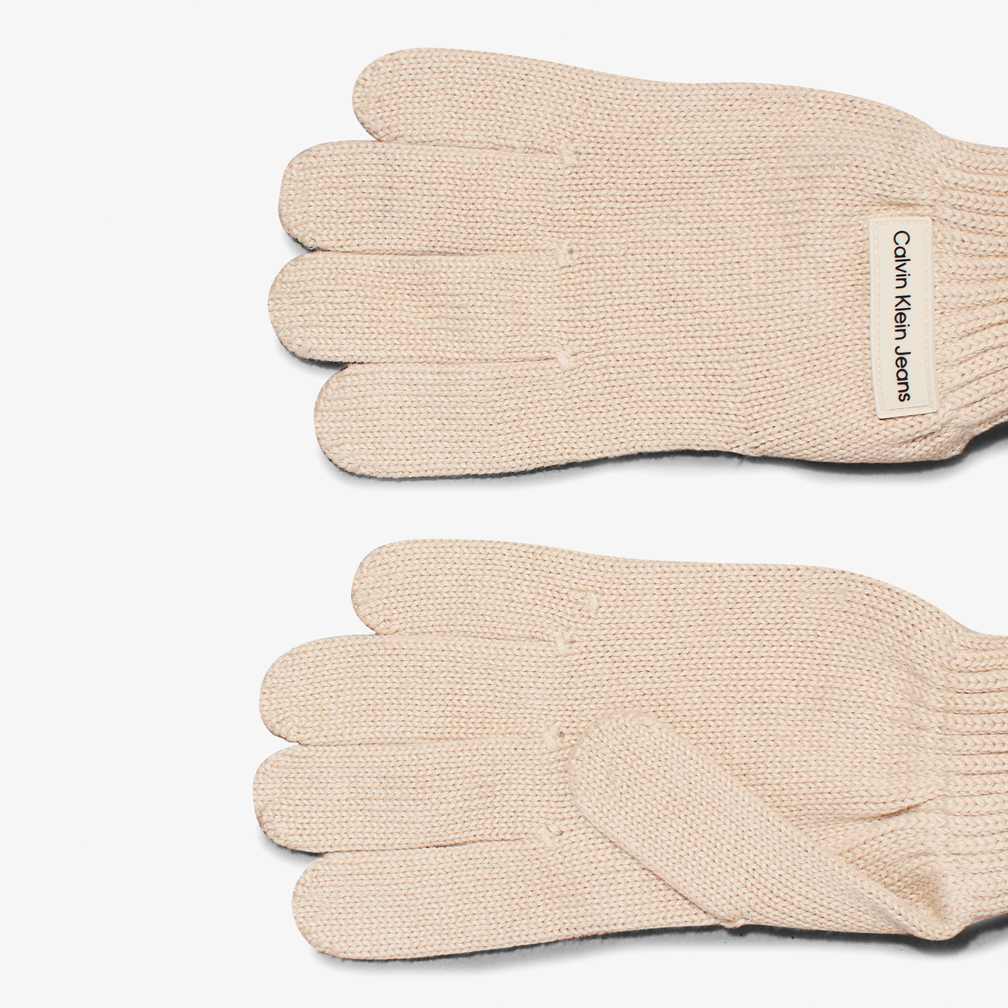 Calvin Klein Jeans Kadın Bej Eldiven