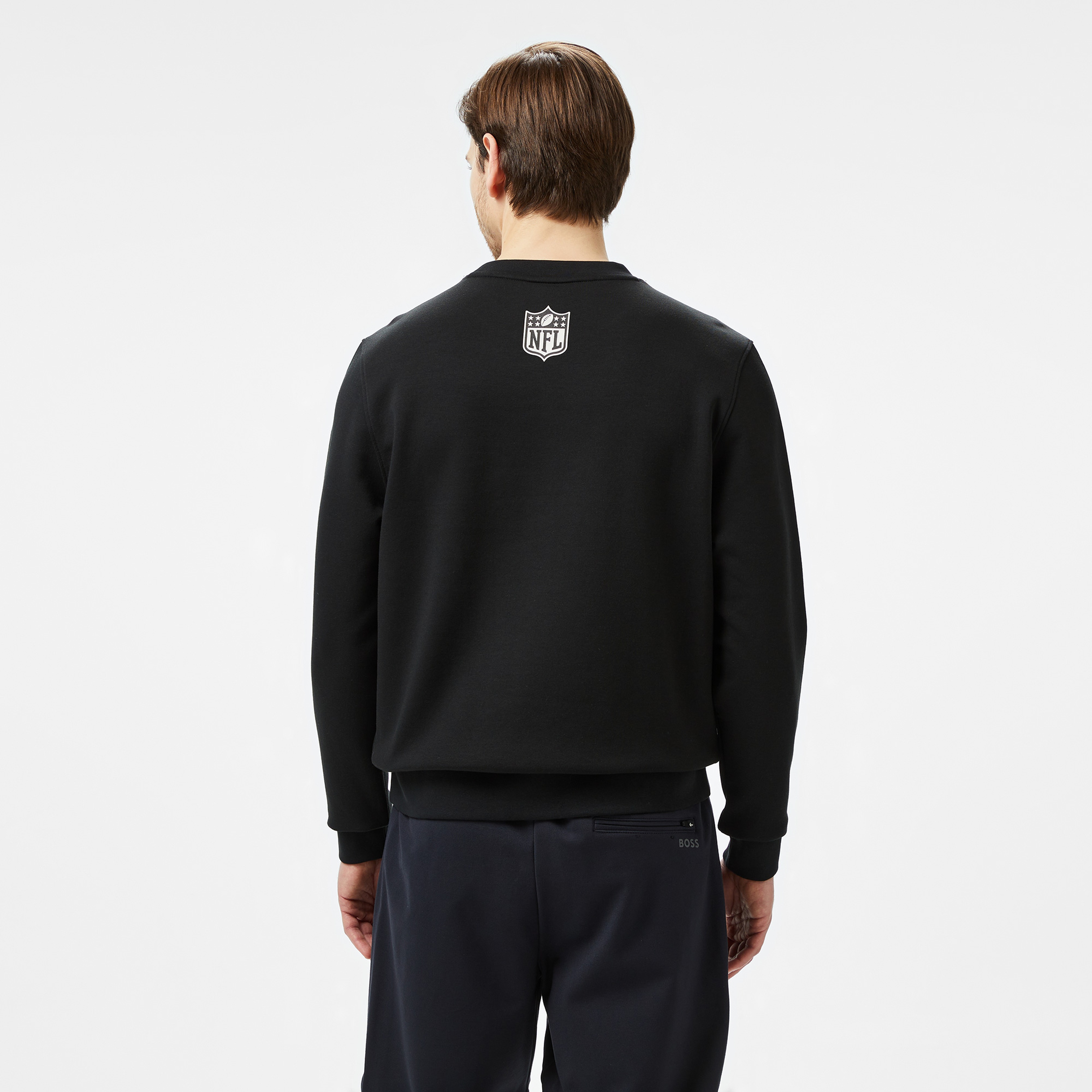 Boss Erkek Gri Sweatshirt