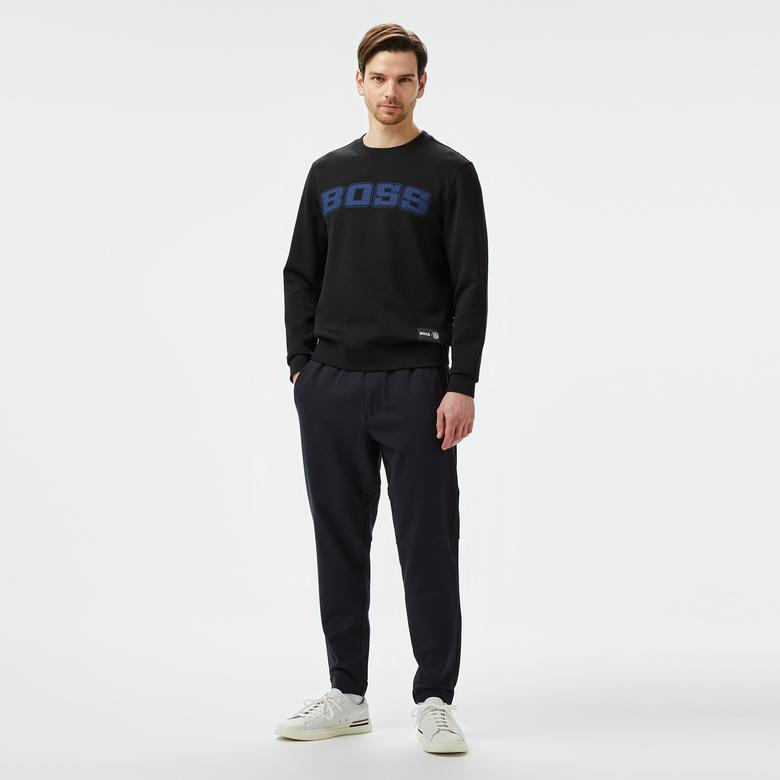 Boss Erkek Gri Sweatshirt