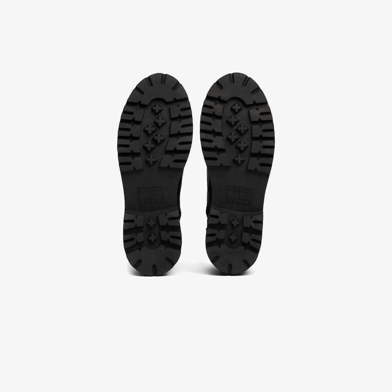 Tommy Jeans Cleat Chunky Sole Lace-Up Kadın Siyah Bot