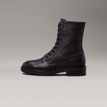 Calvin Klein Flat Combat Kadın Siyah Bot