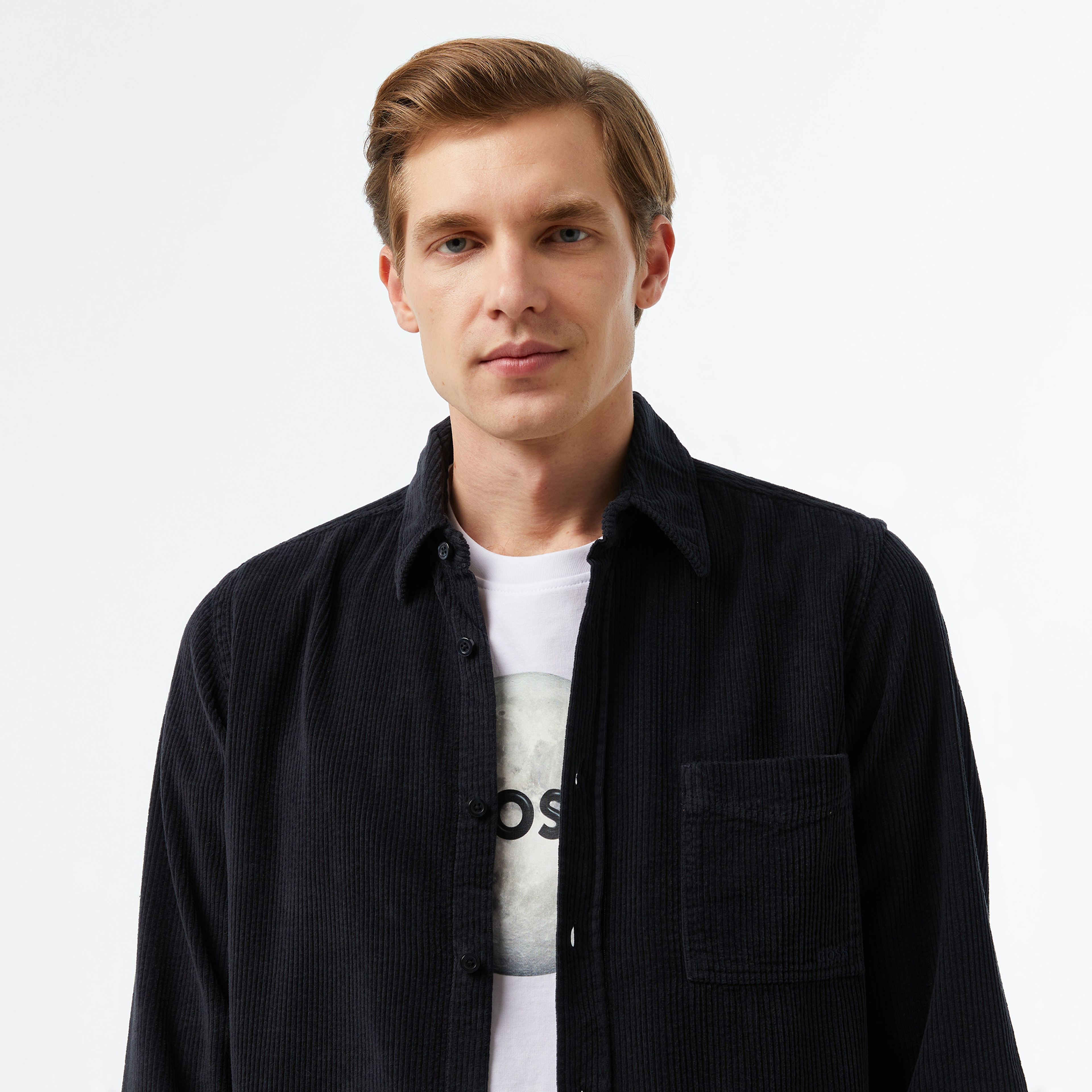 Boss Erkek Mavi Gömlek