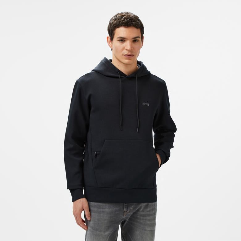 Boss Erkek Siyah Sweatshirt