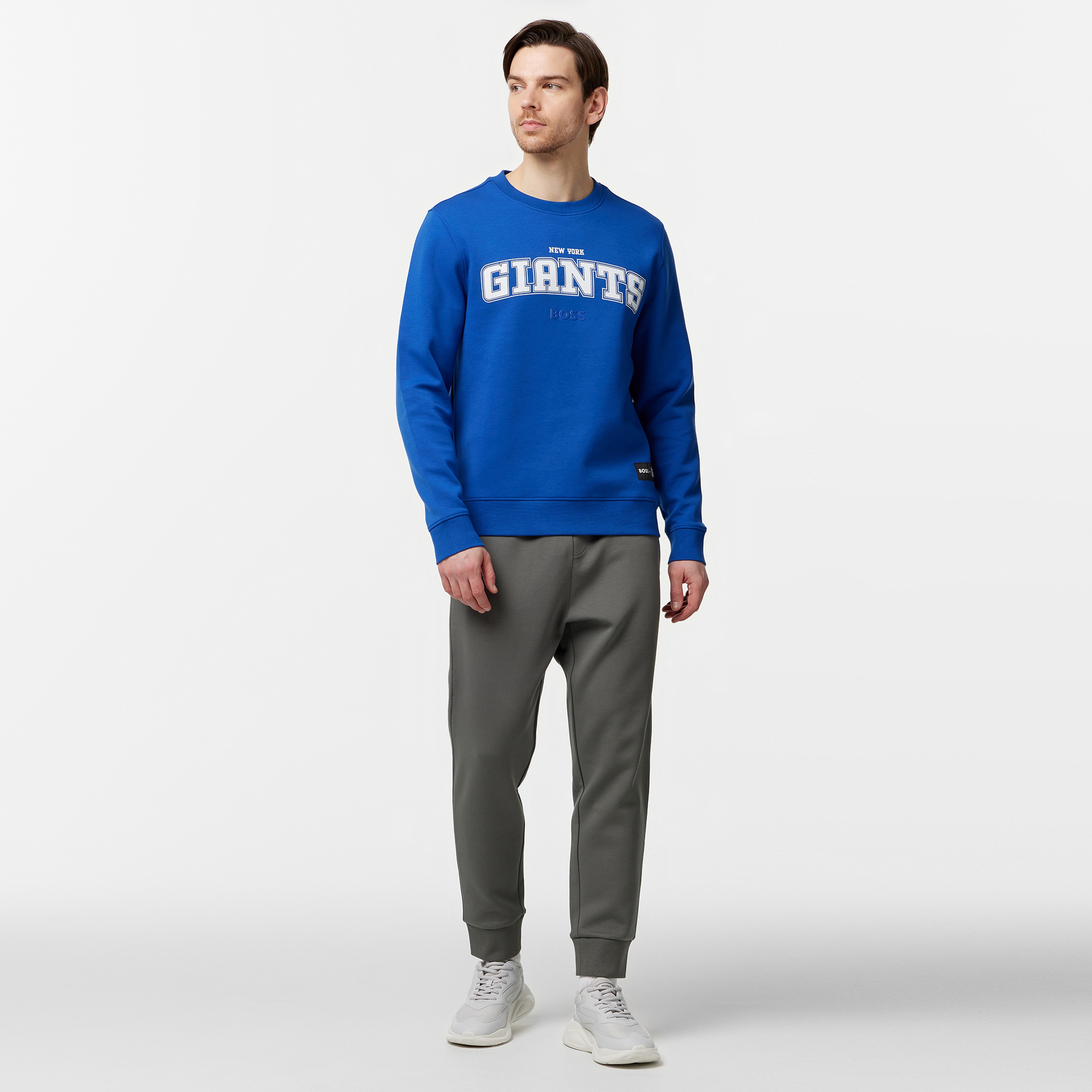 Boss Erkek Mavi Sweatshirt