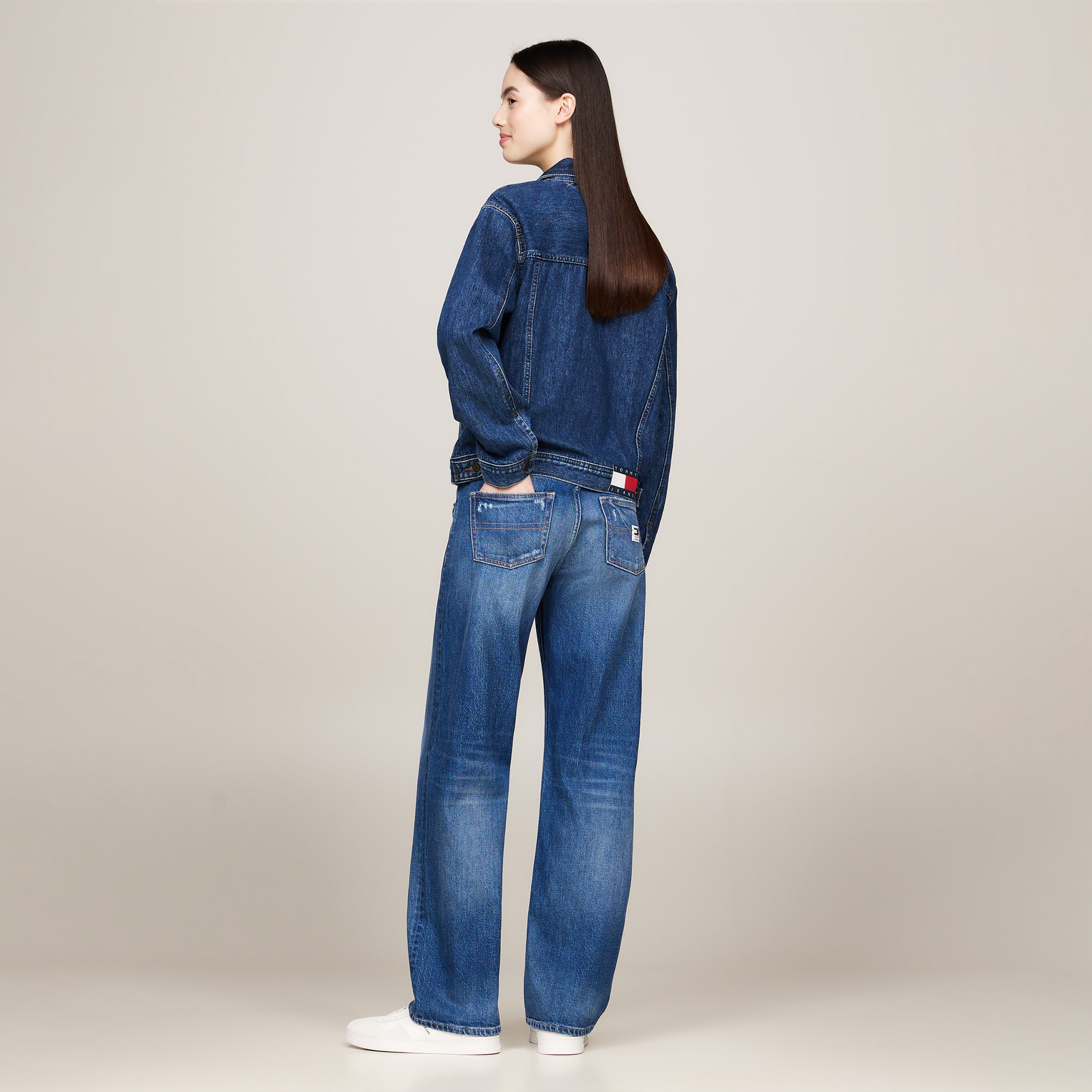 Tommy Jeans Kadın Mavi Mont