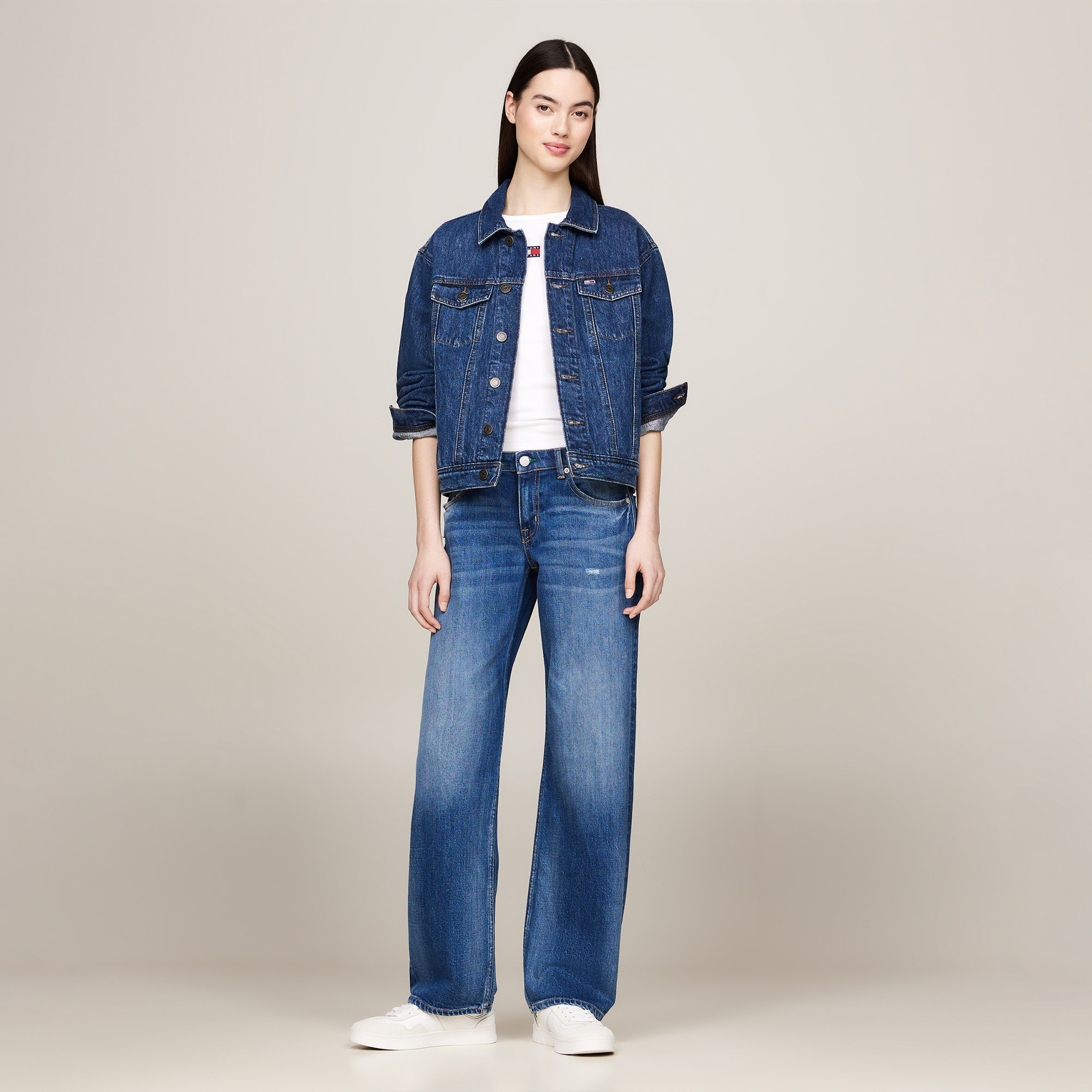 Tommy Jeans Kadın Mavi Mont