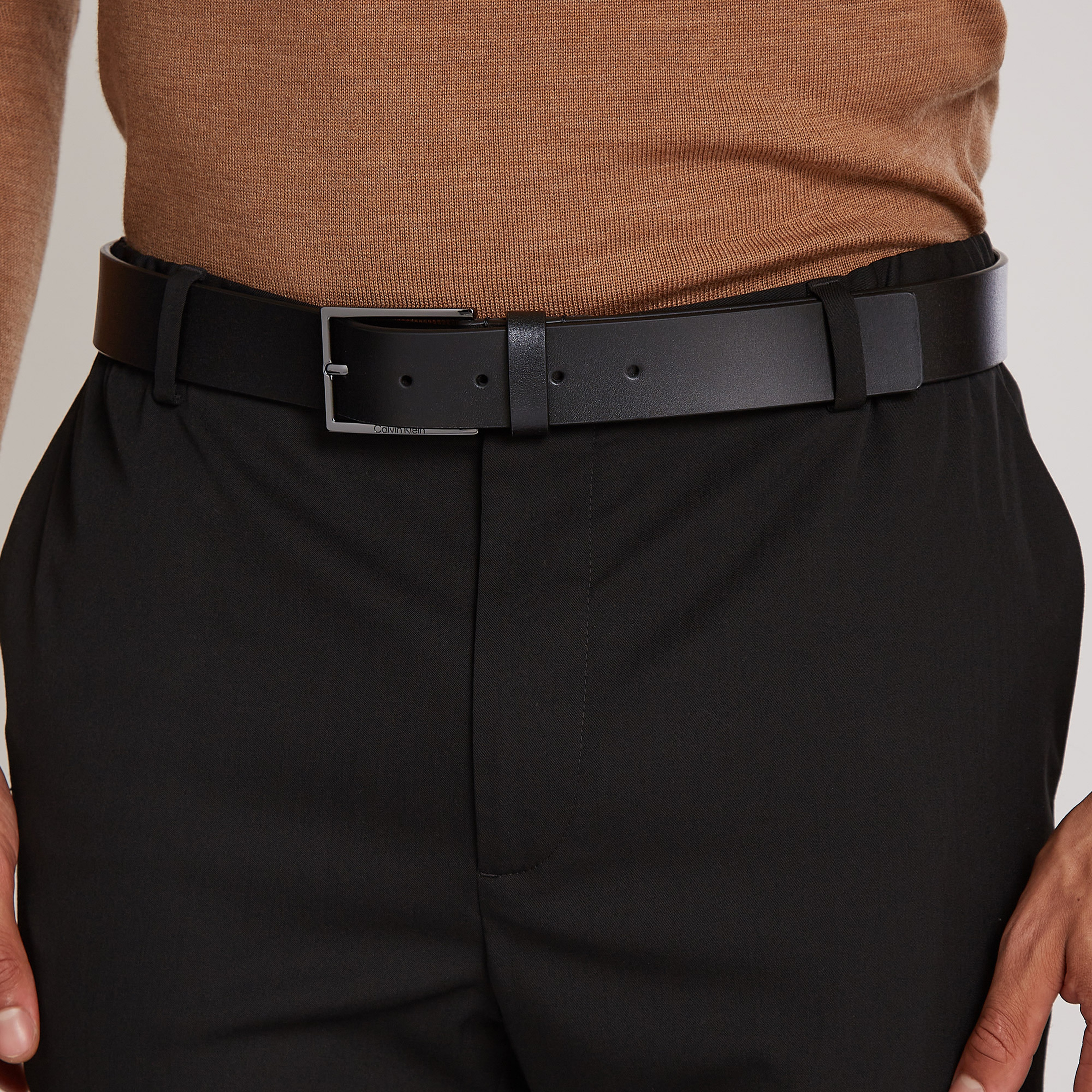 Calvin Klein Unisex Siyah Kemer