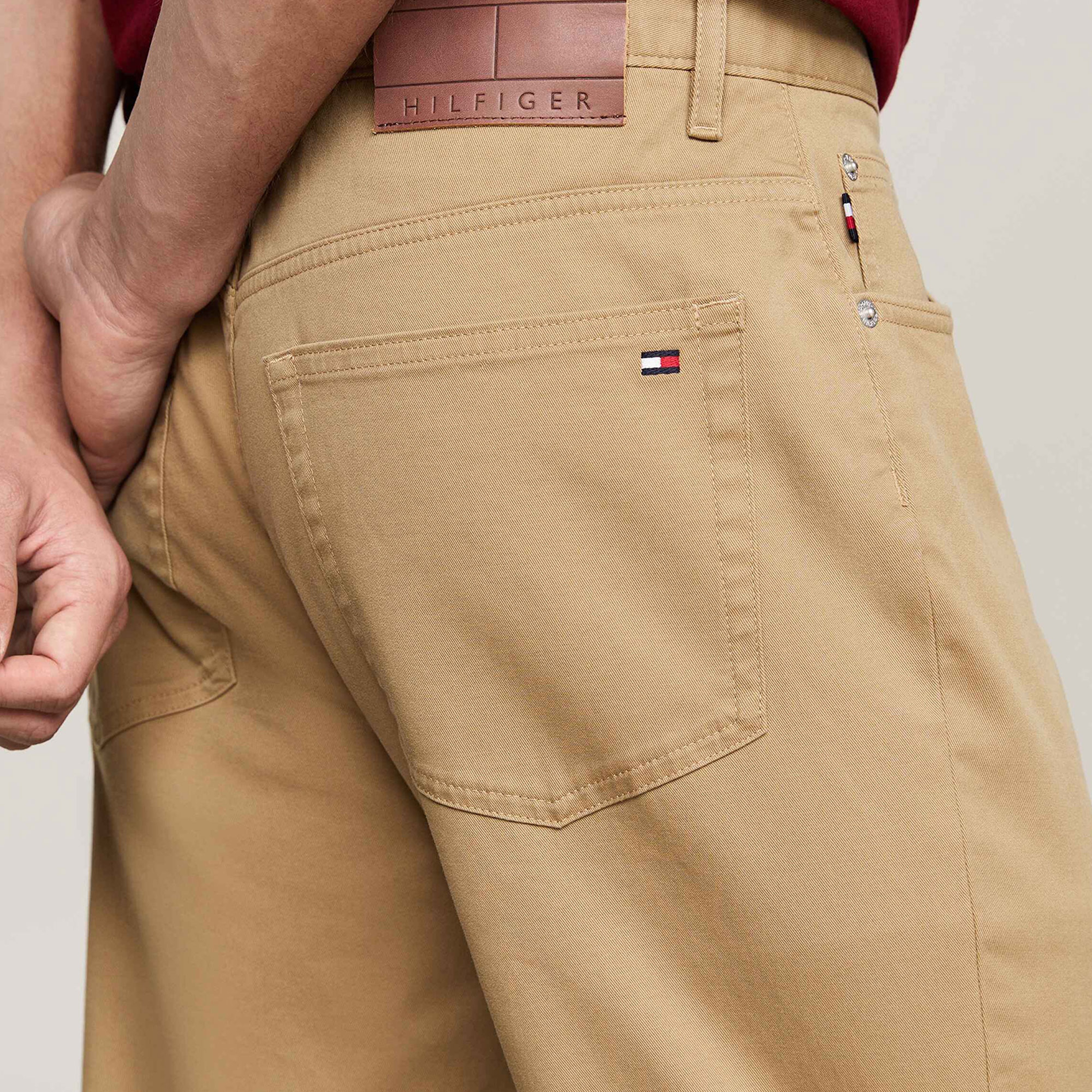 Tommy Hilfiger Erkek Haki Pantolon
