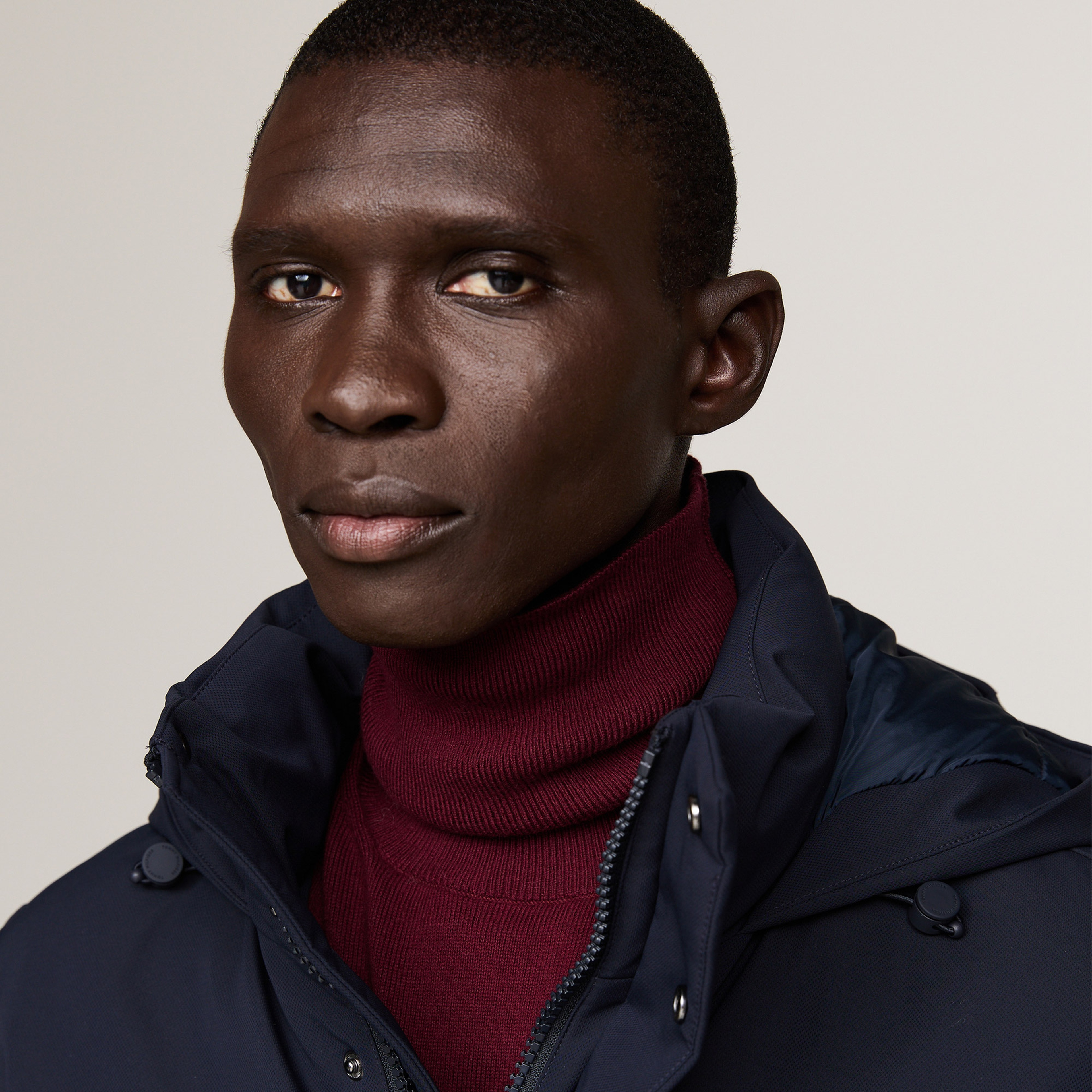 Tommy Hilfiger Erkek Mavi Mont