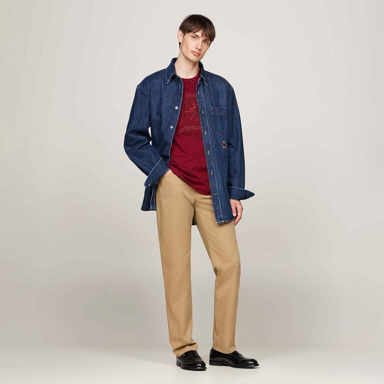 Tommy Hilfiger Erkek Haki Pantolon