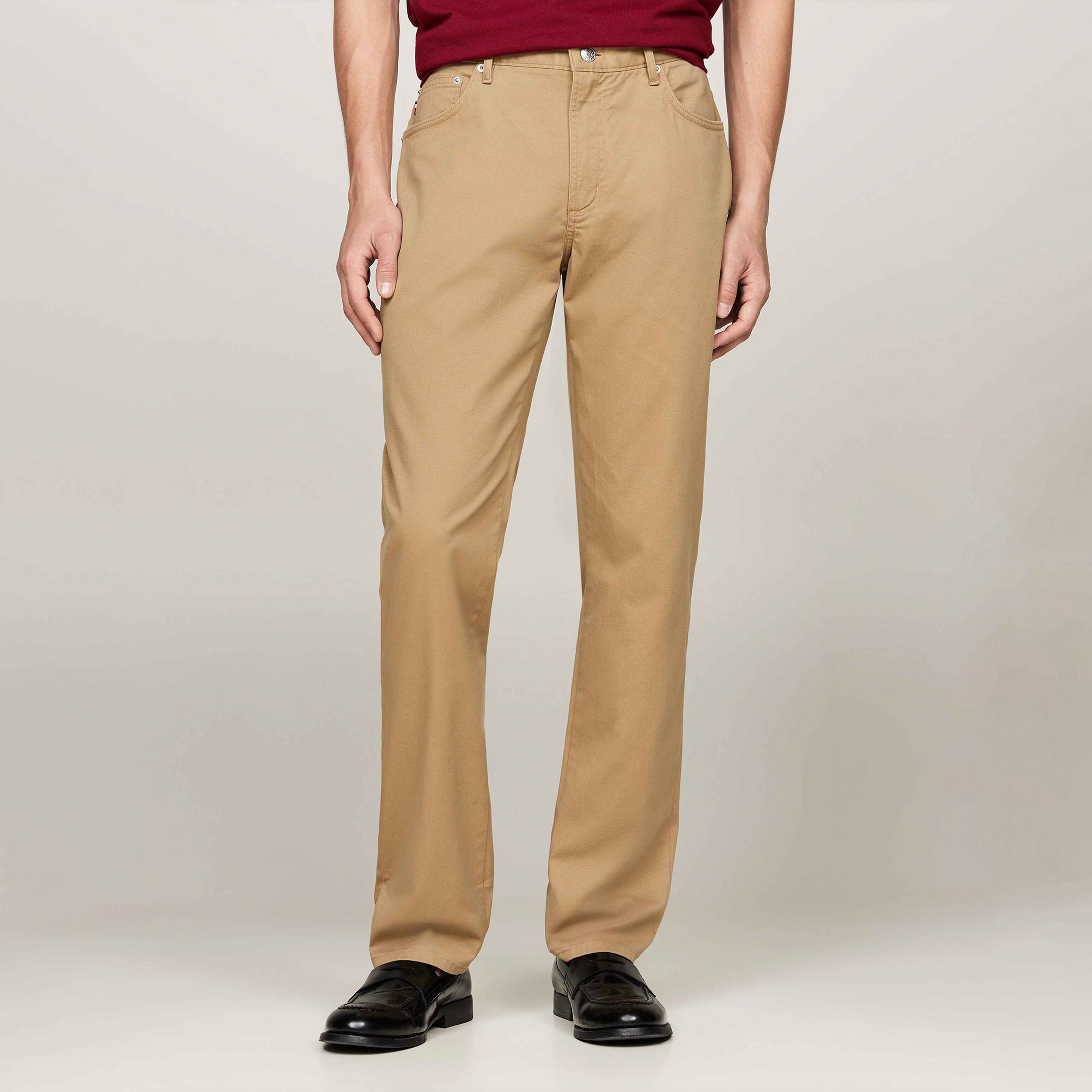 Tommy Hilfiger Erkek Haki Pantolon