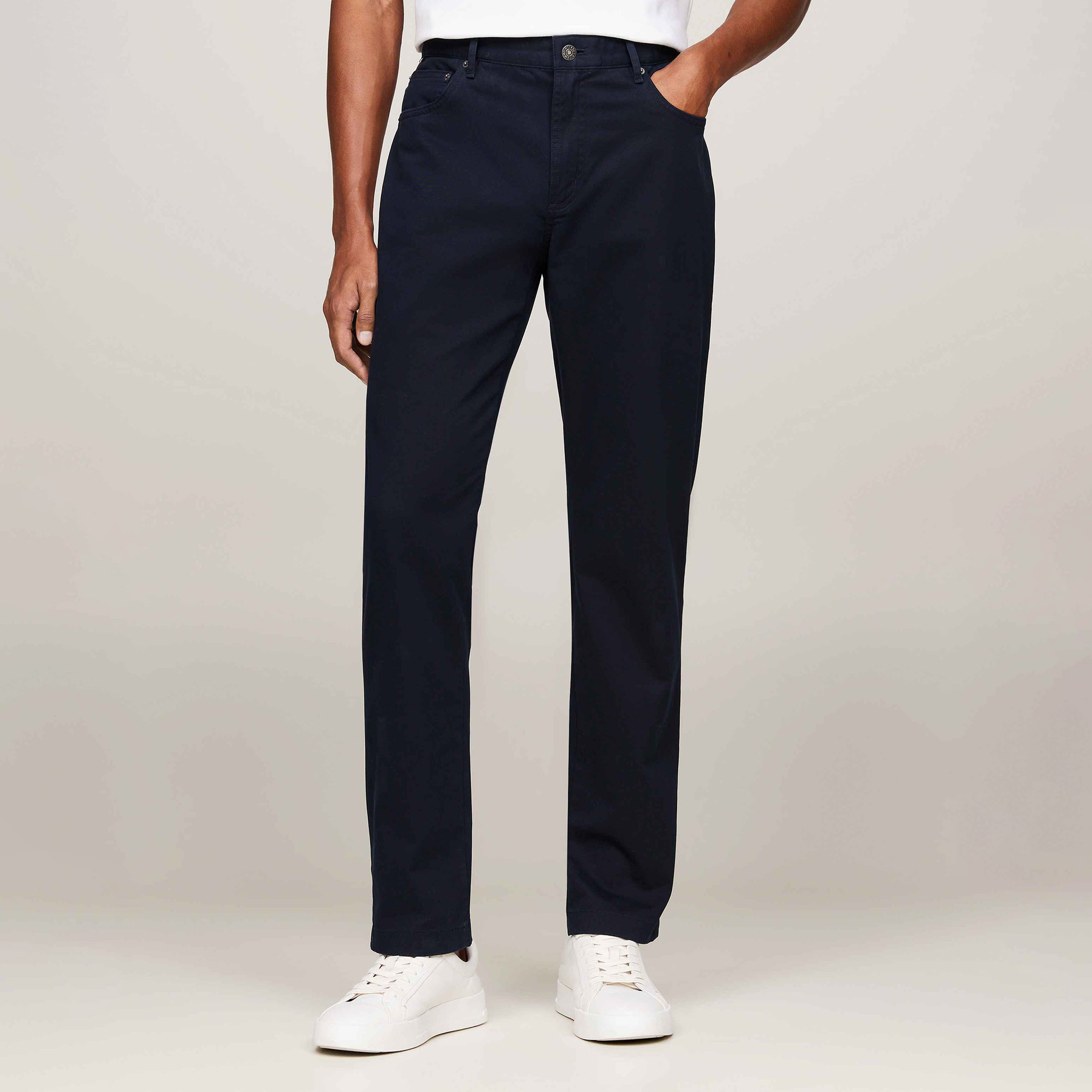 Tommy Hilfiger Erkek Mavi Pantolon