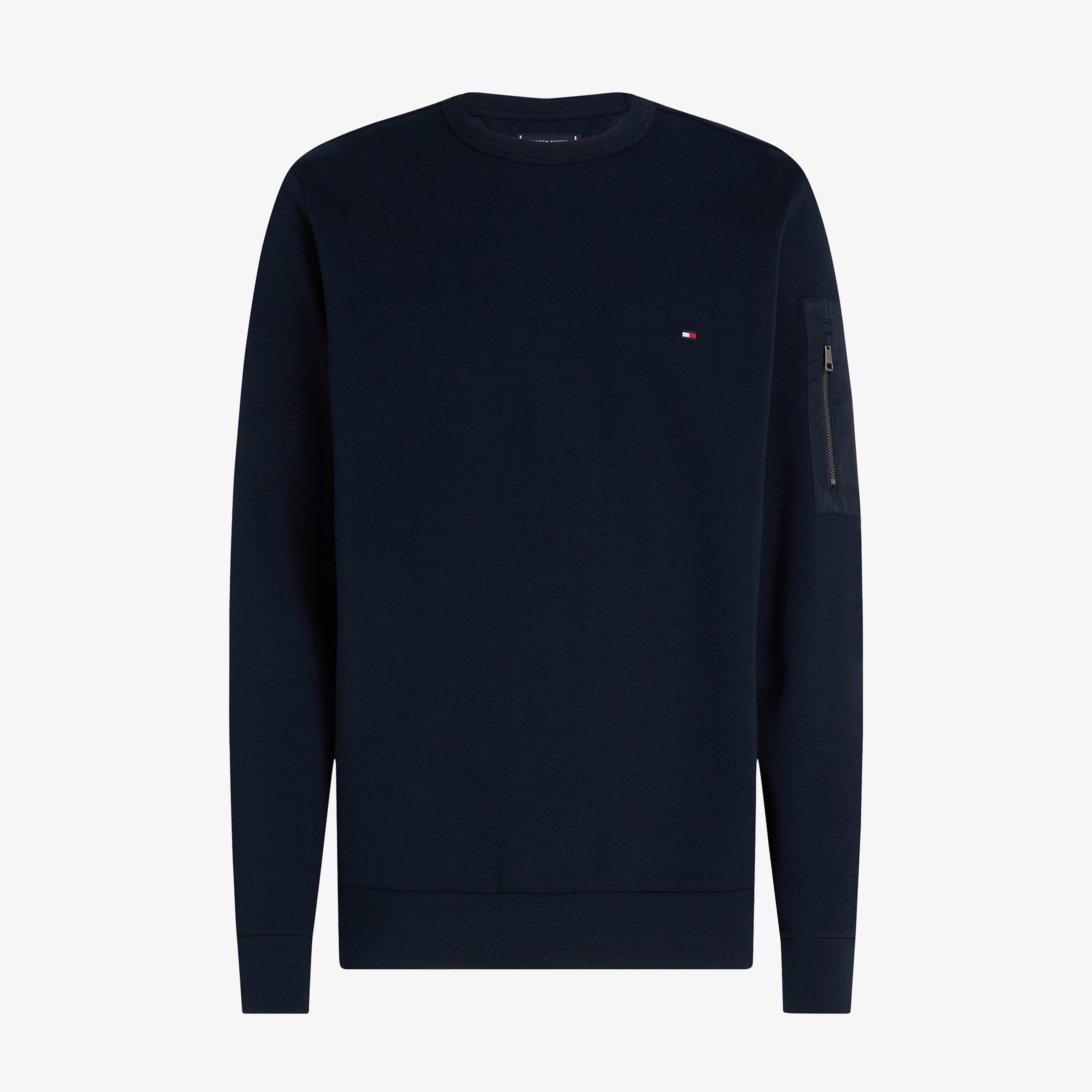 Tommy Hilfiger Erkek Mavi Sweatshirt